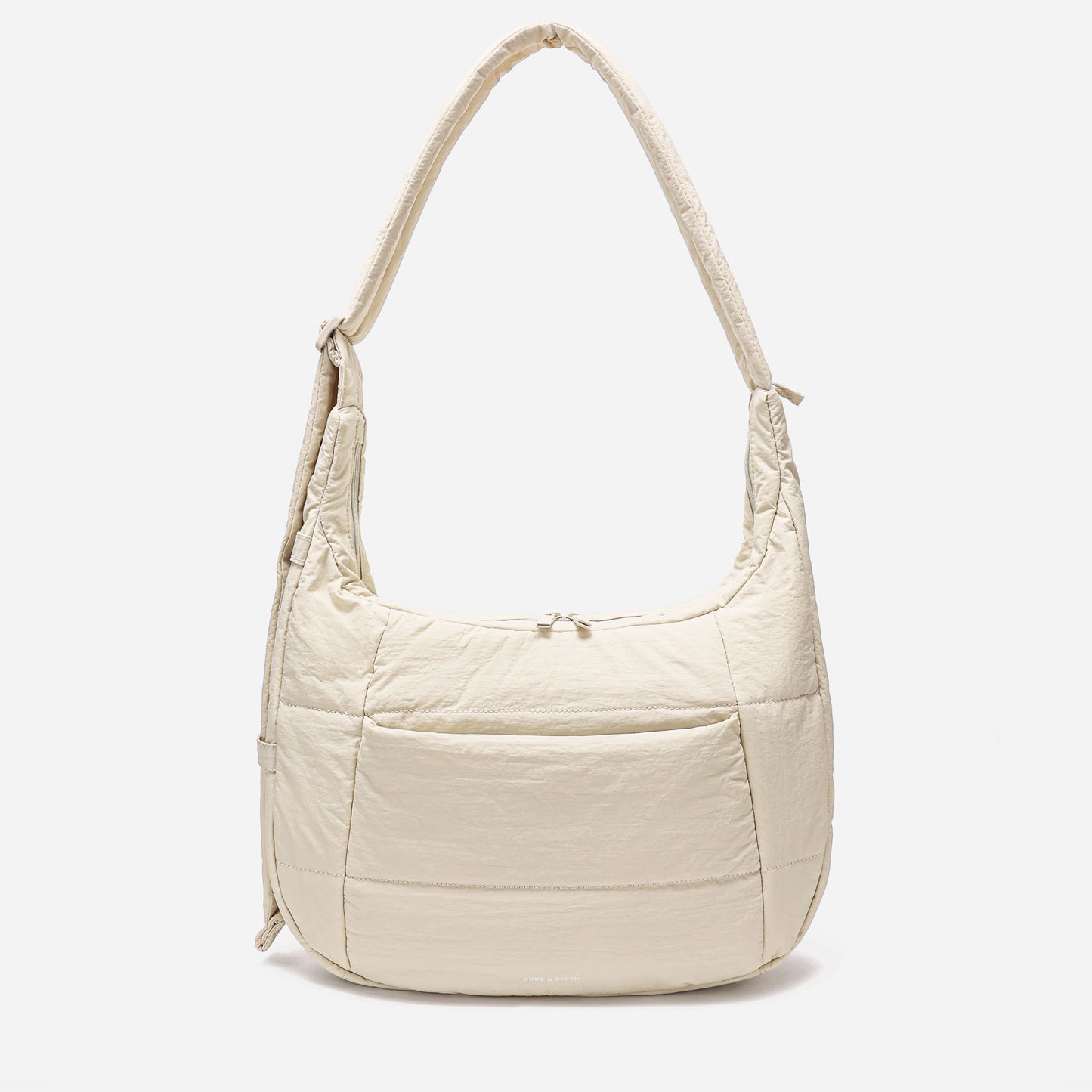 Hobo Puff Crossbody Bag (Milk)