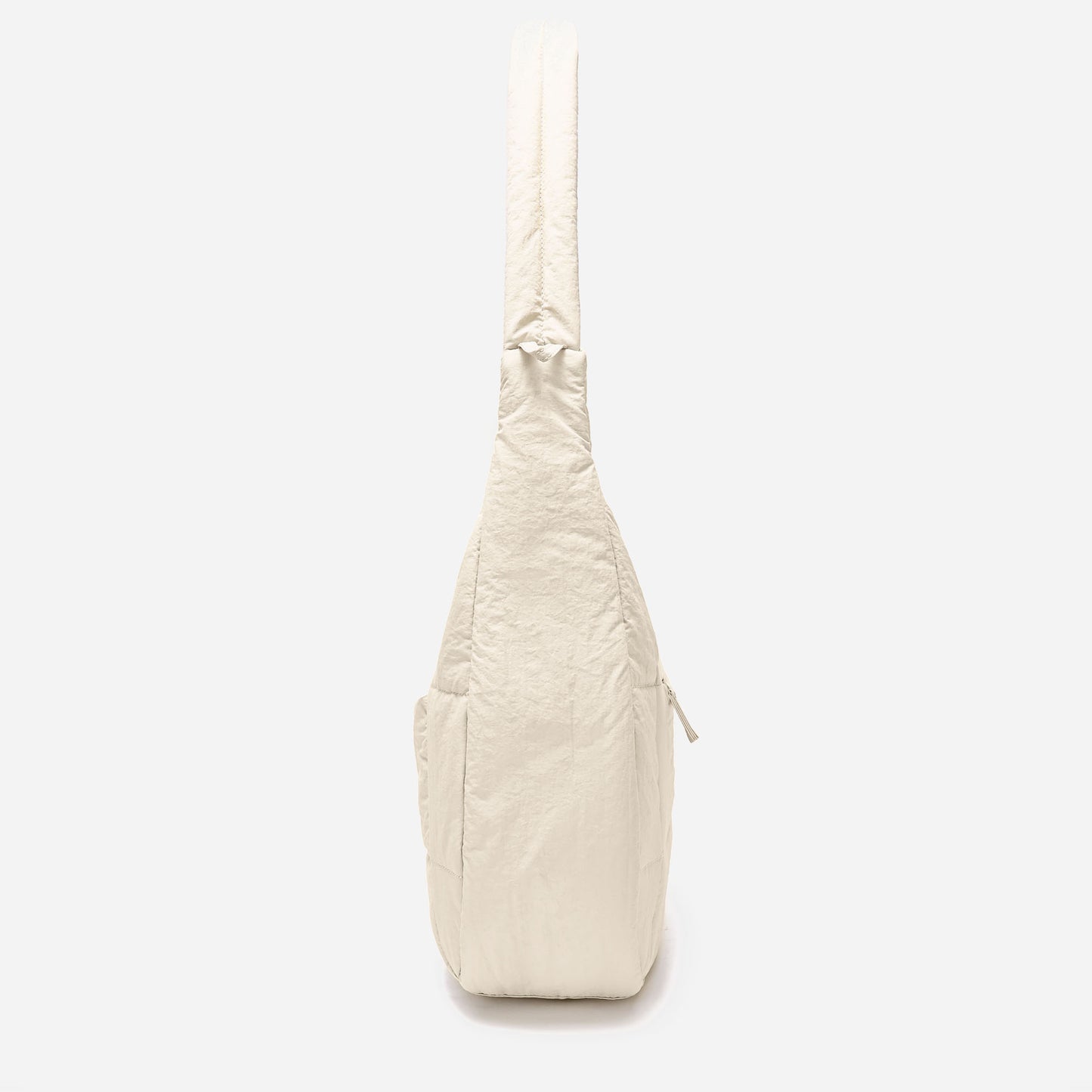 Hobo Puff Crossbody Bag (Milk)