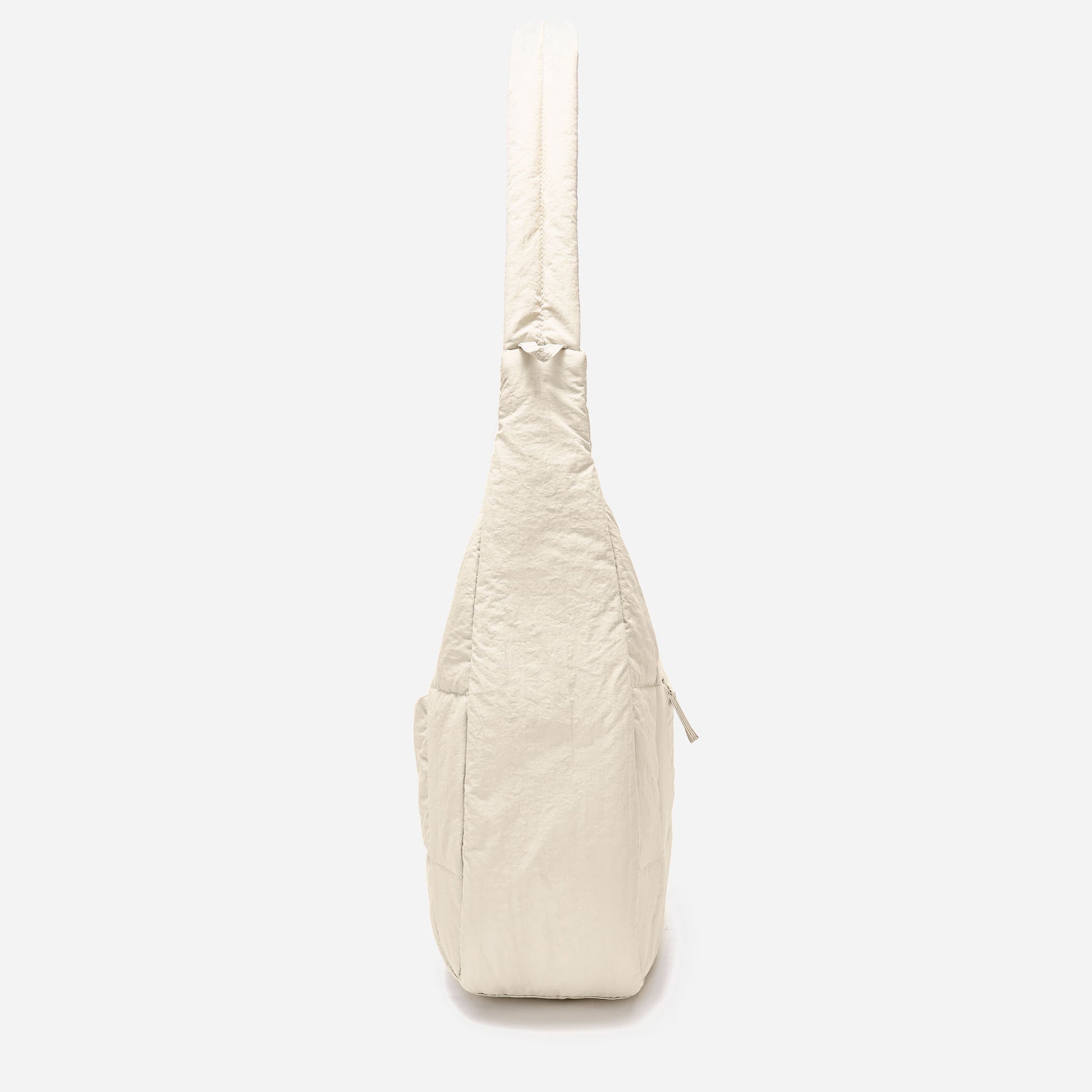 Hobo Puff Crossbody Bag (Milk)