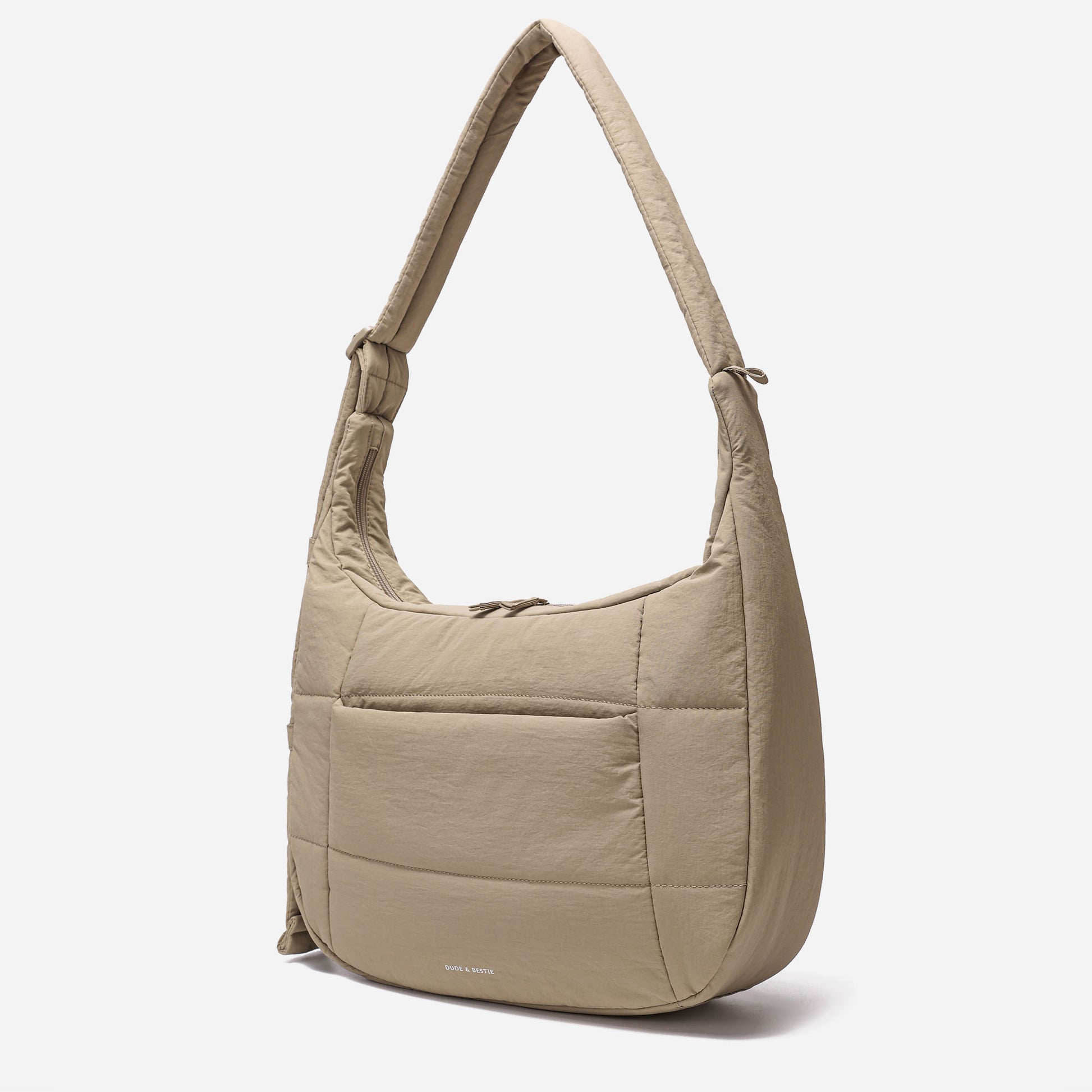 Hobo Puff Crossbody Bag (Sage)
