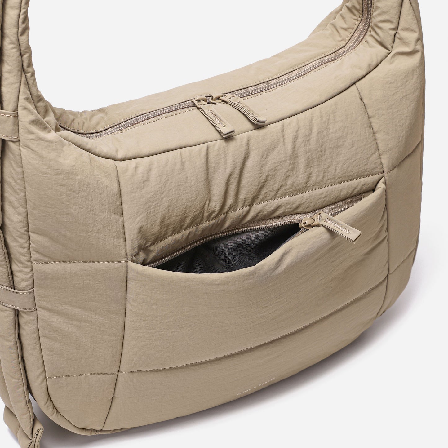 Hobo Puff Crossbody Bag (Sage)