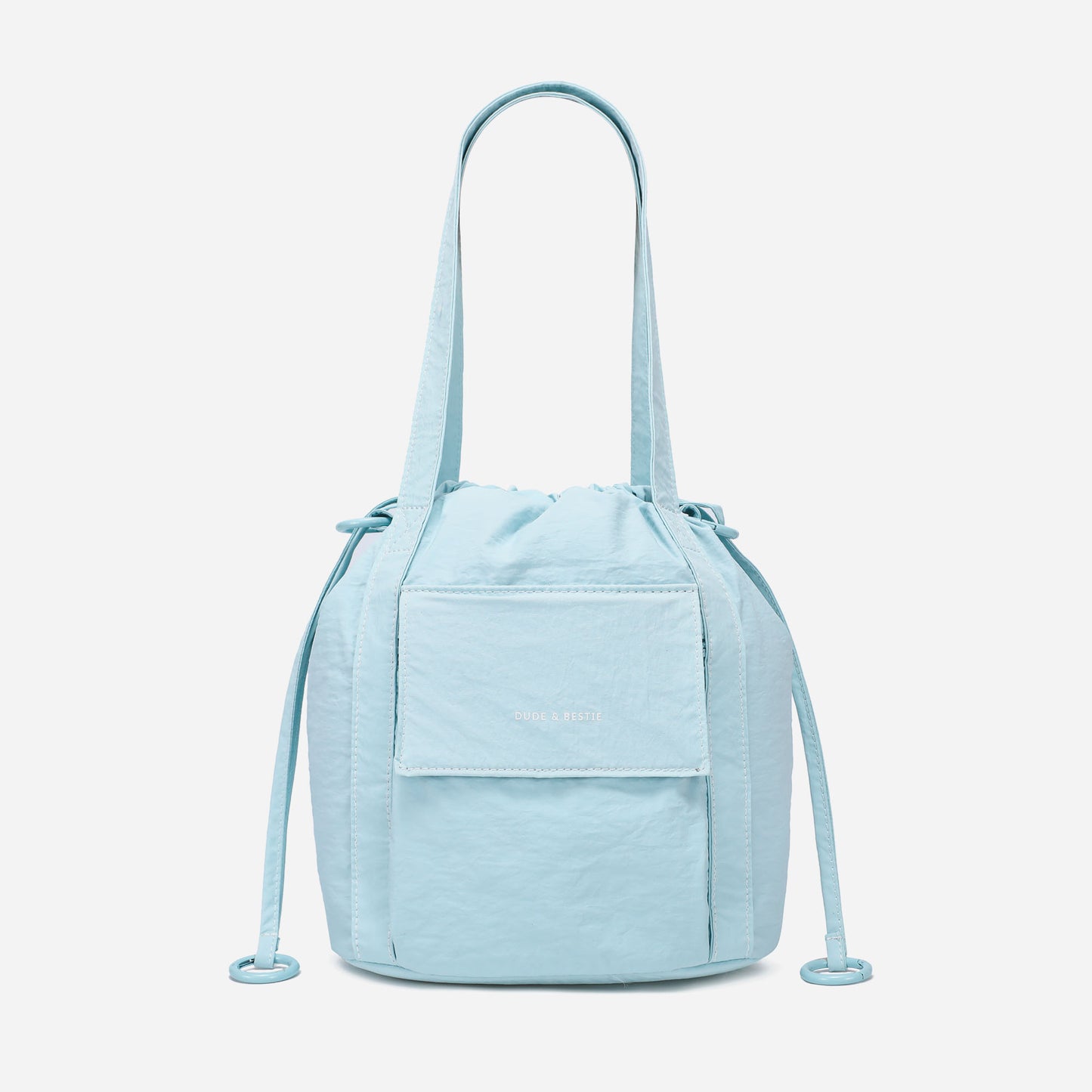 Luna Bucket Bag (Baby Blue)
