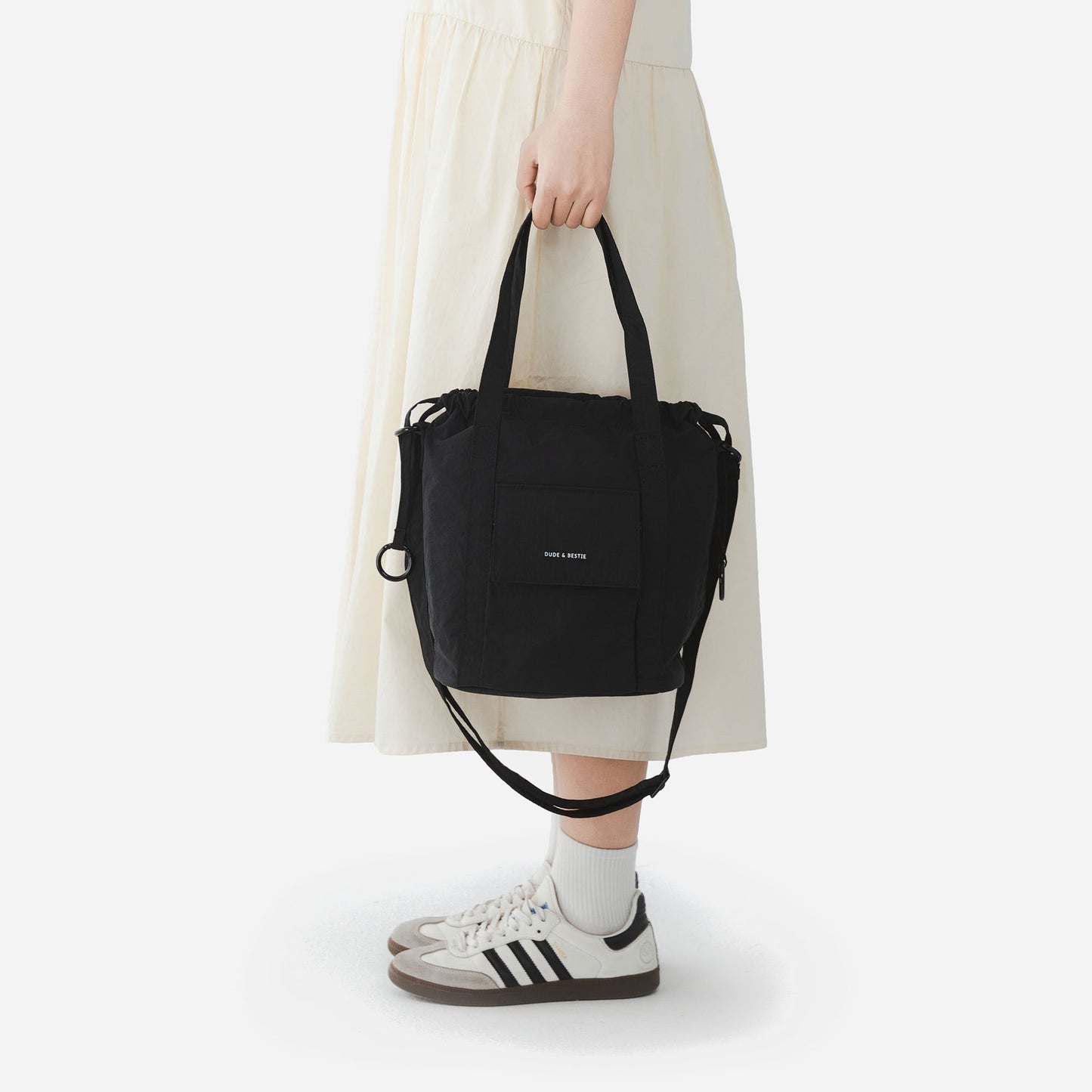 Luna Bucket Bag (Black)