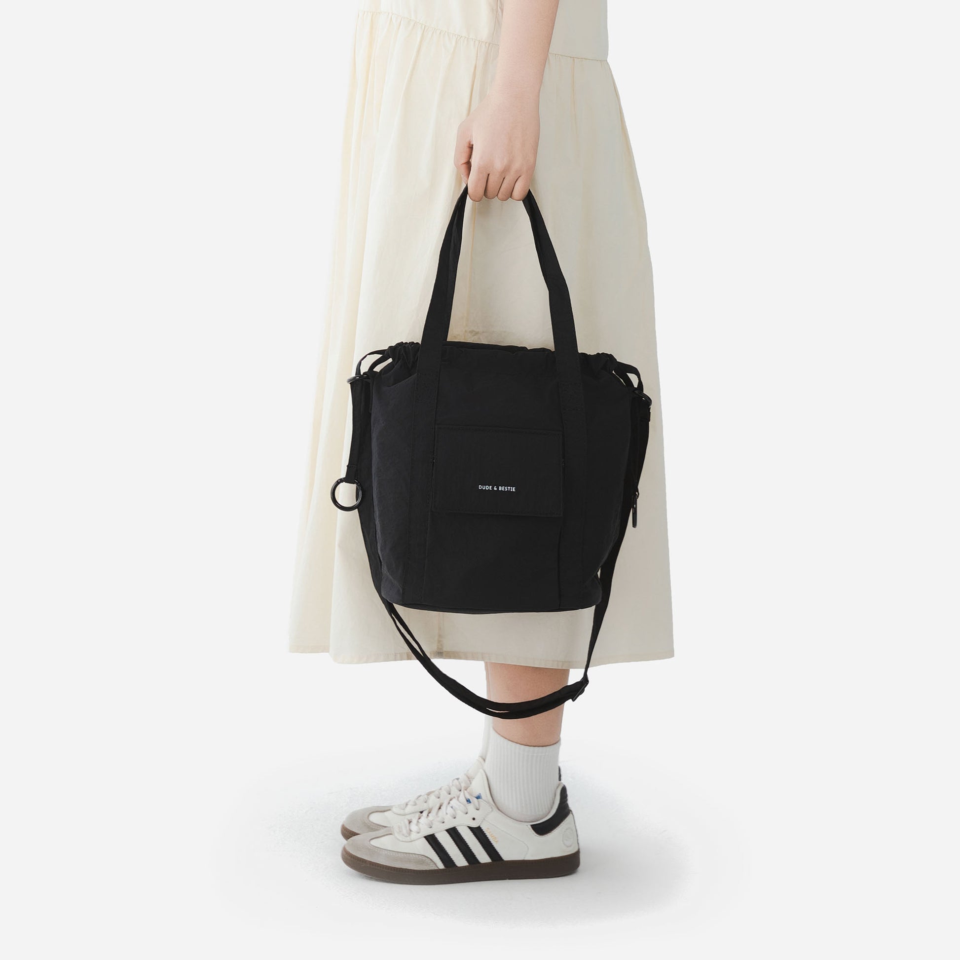 Luna Bucket Bag (Black)