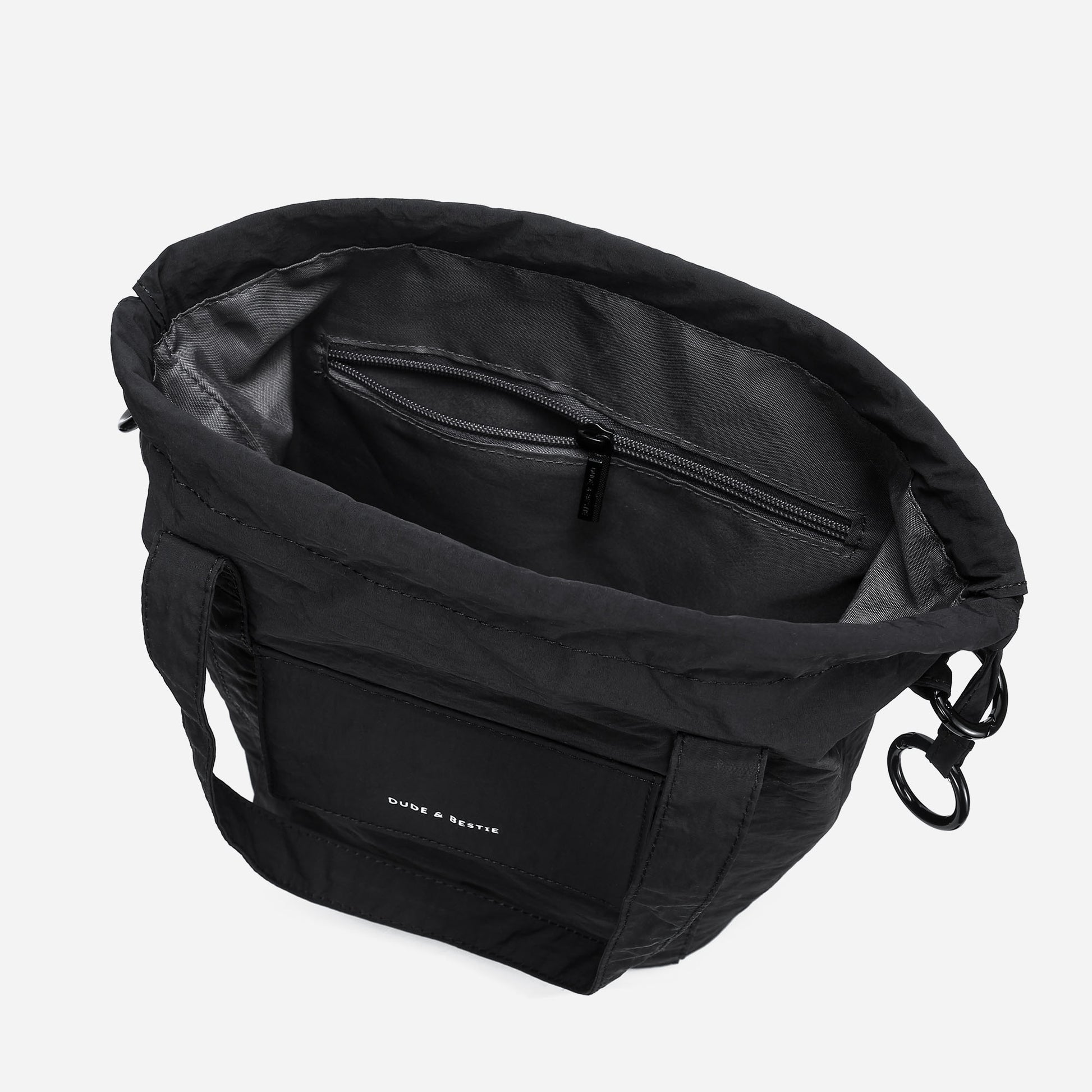 Luna Bucket Bag (Black)
