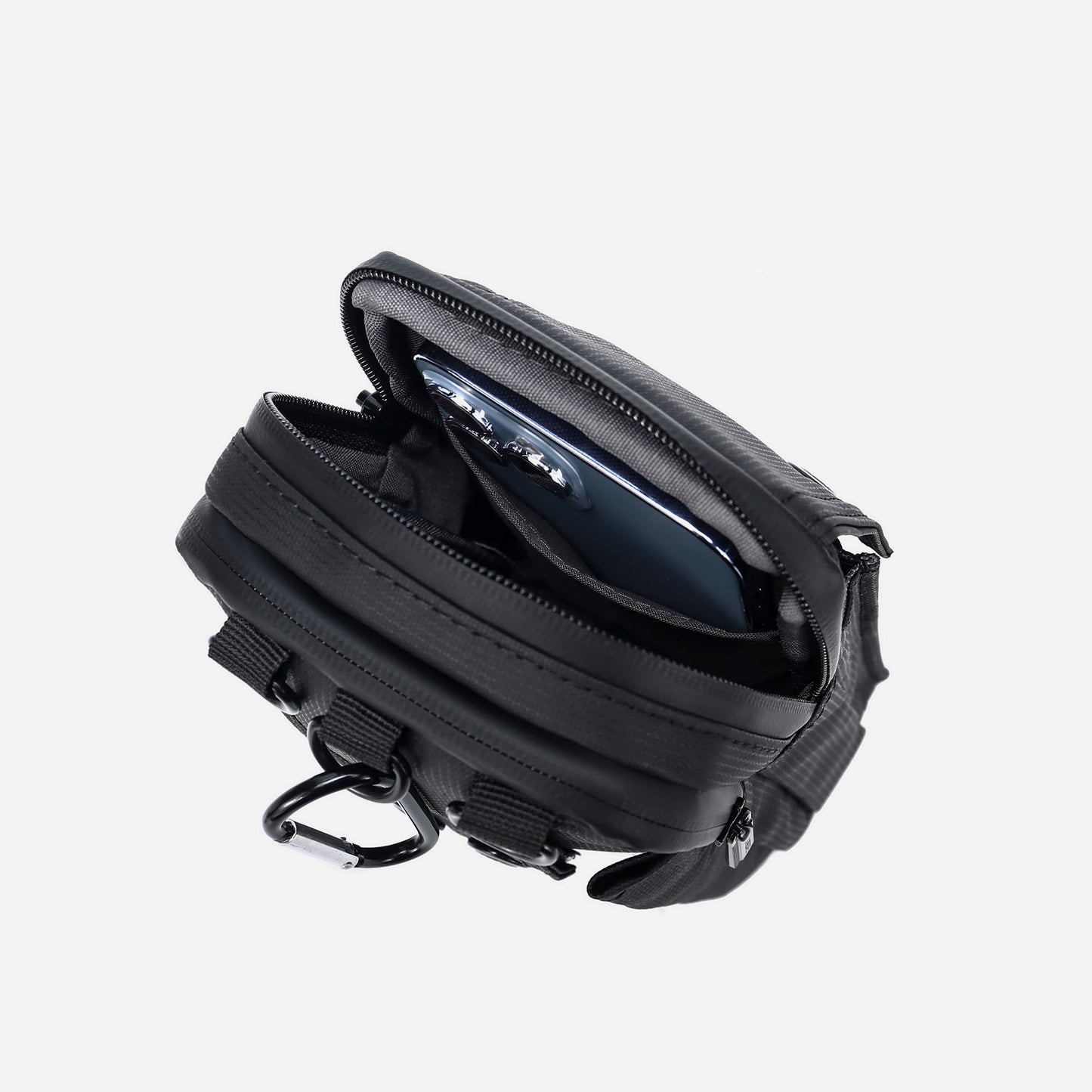 Darter Crossbody Bag (Matt Black)