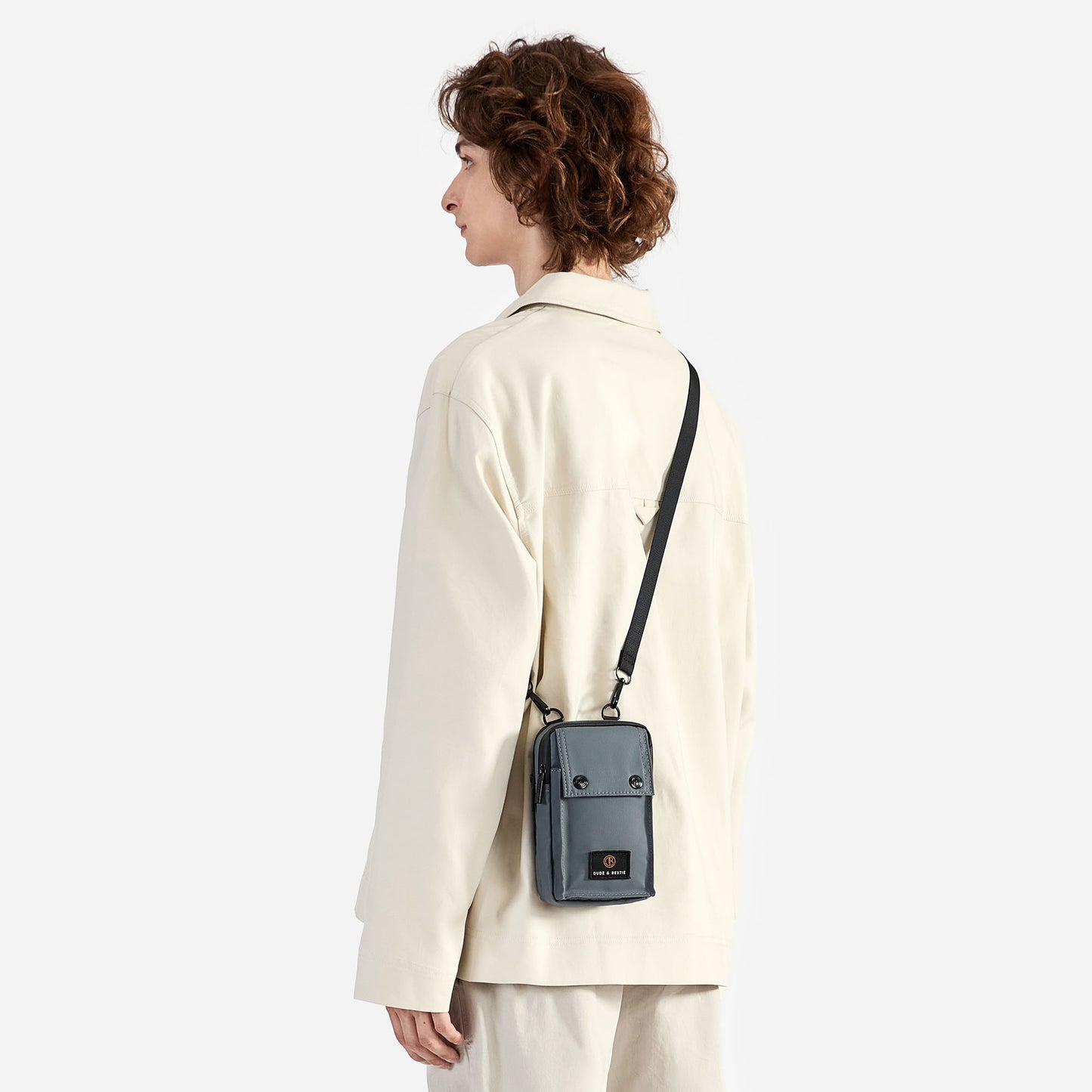 Darter Crossbody Bag (Matt Gray)
