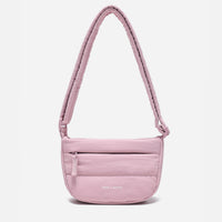 Dude & Bestie Small Puff Crossbody Bag in Baby Pink