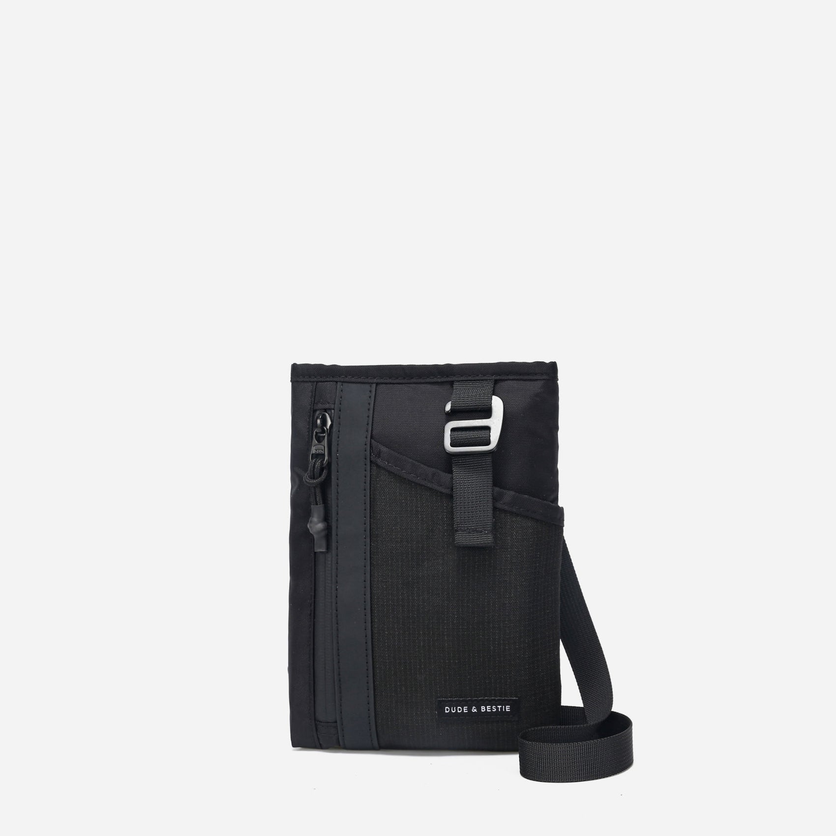 Shield Crossbody Bag (Black)