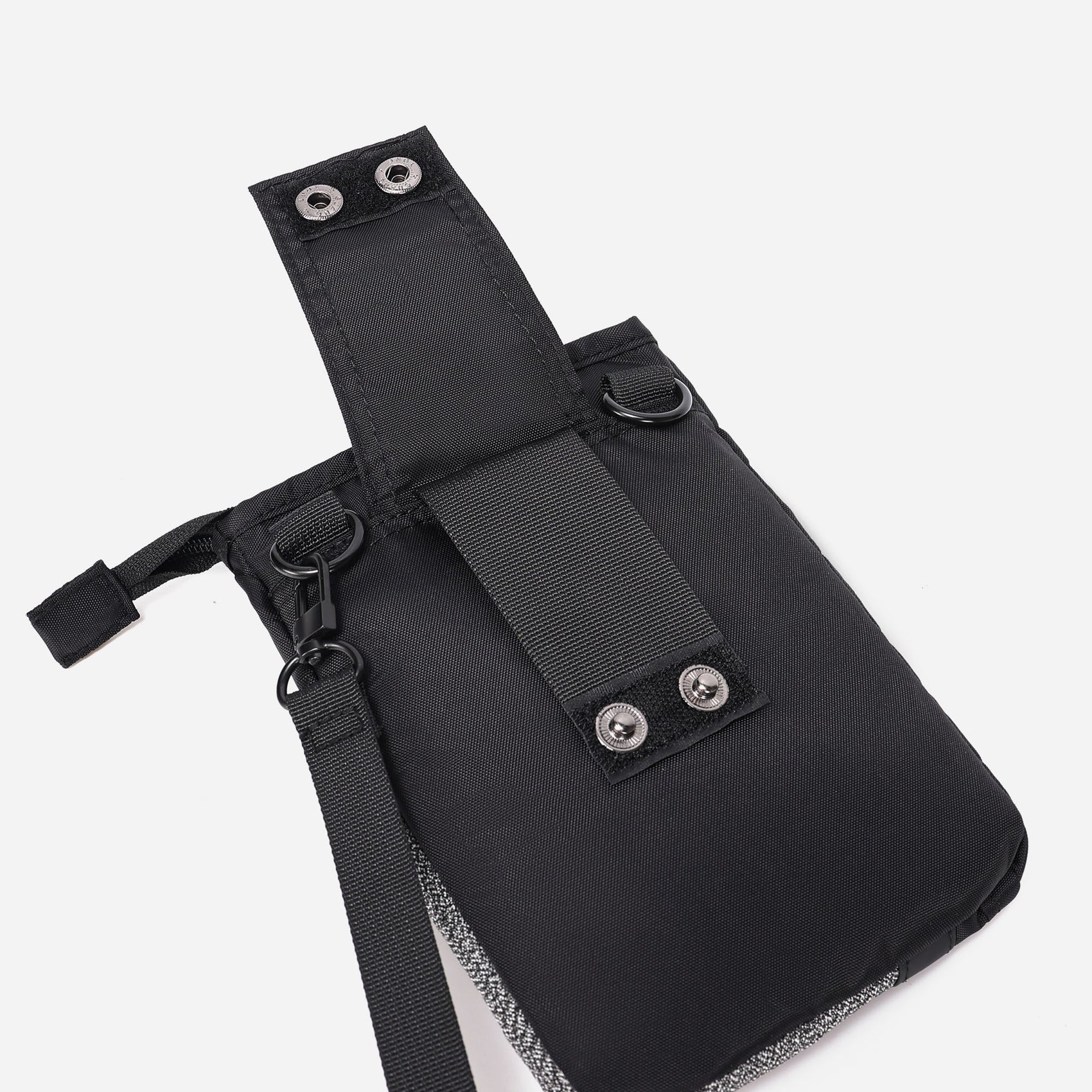 Shield Crossbody Bag (Gray)