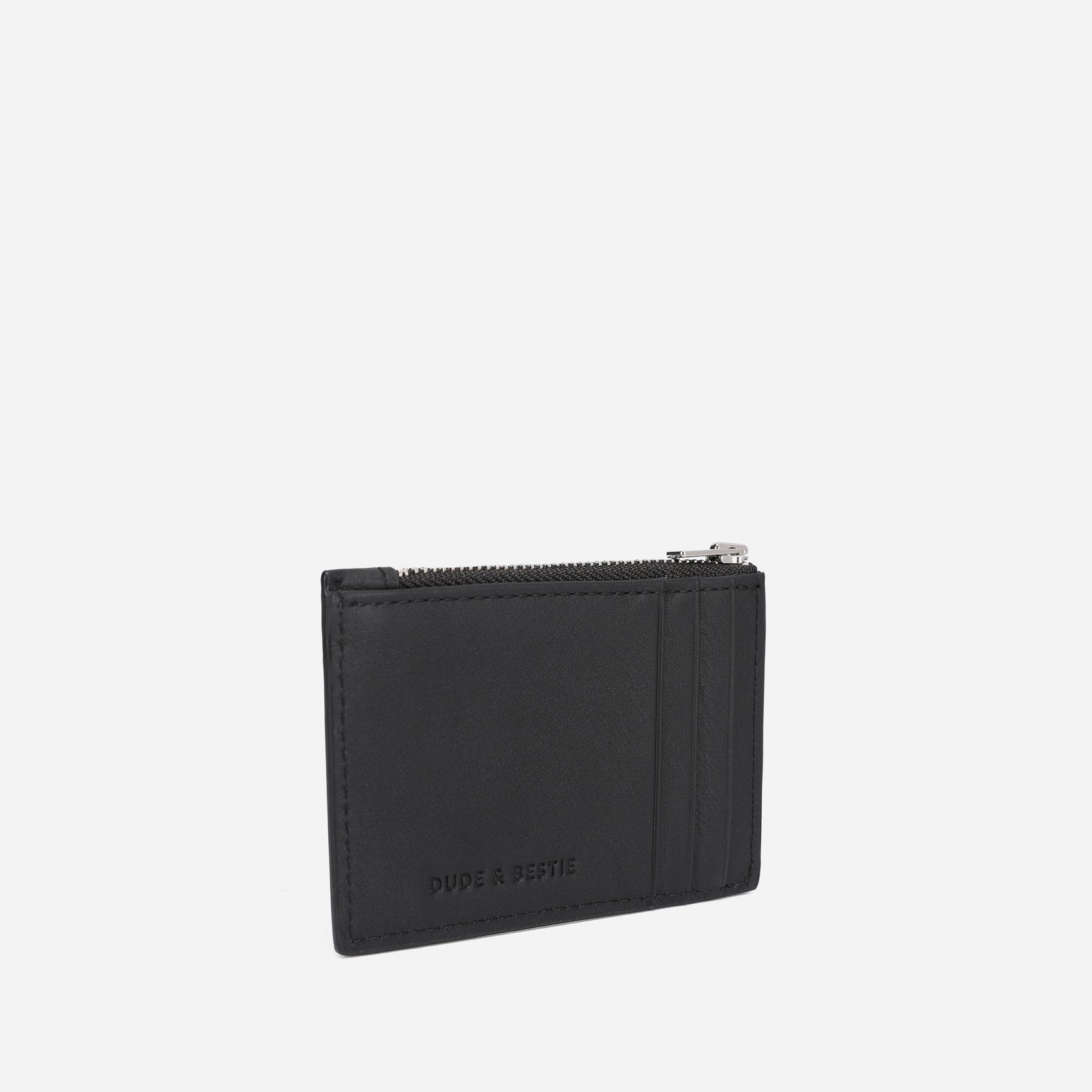 Zipped Card Holder (Black)