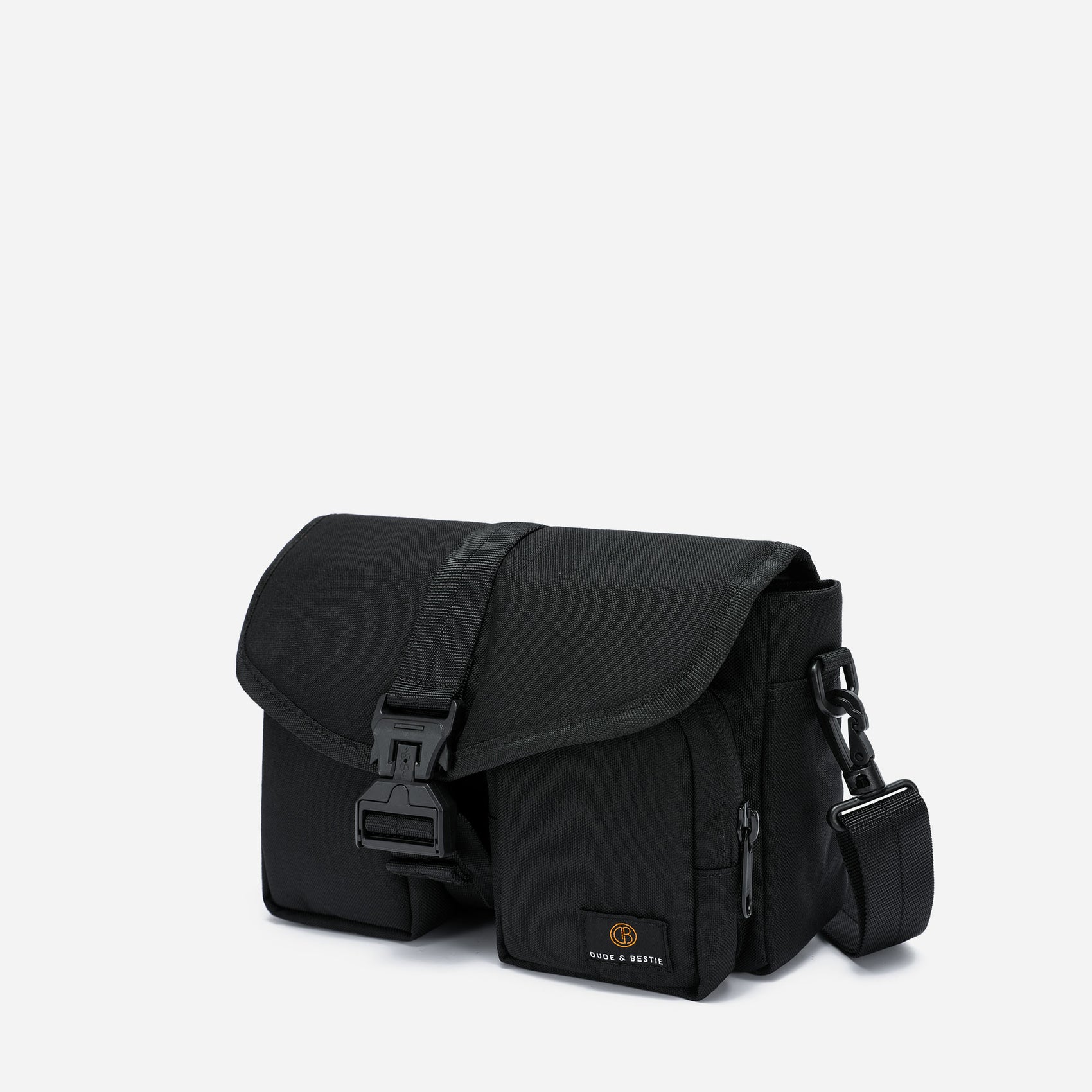 Tank Crossbody Bag (Black)