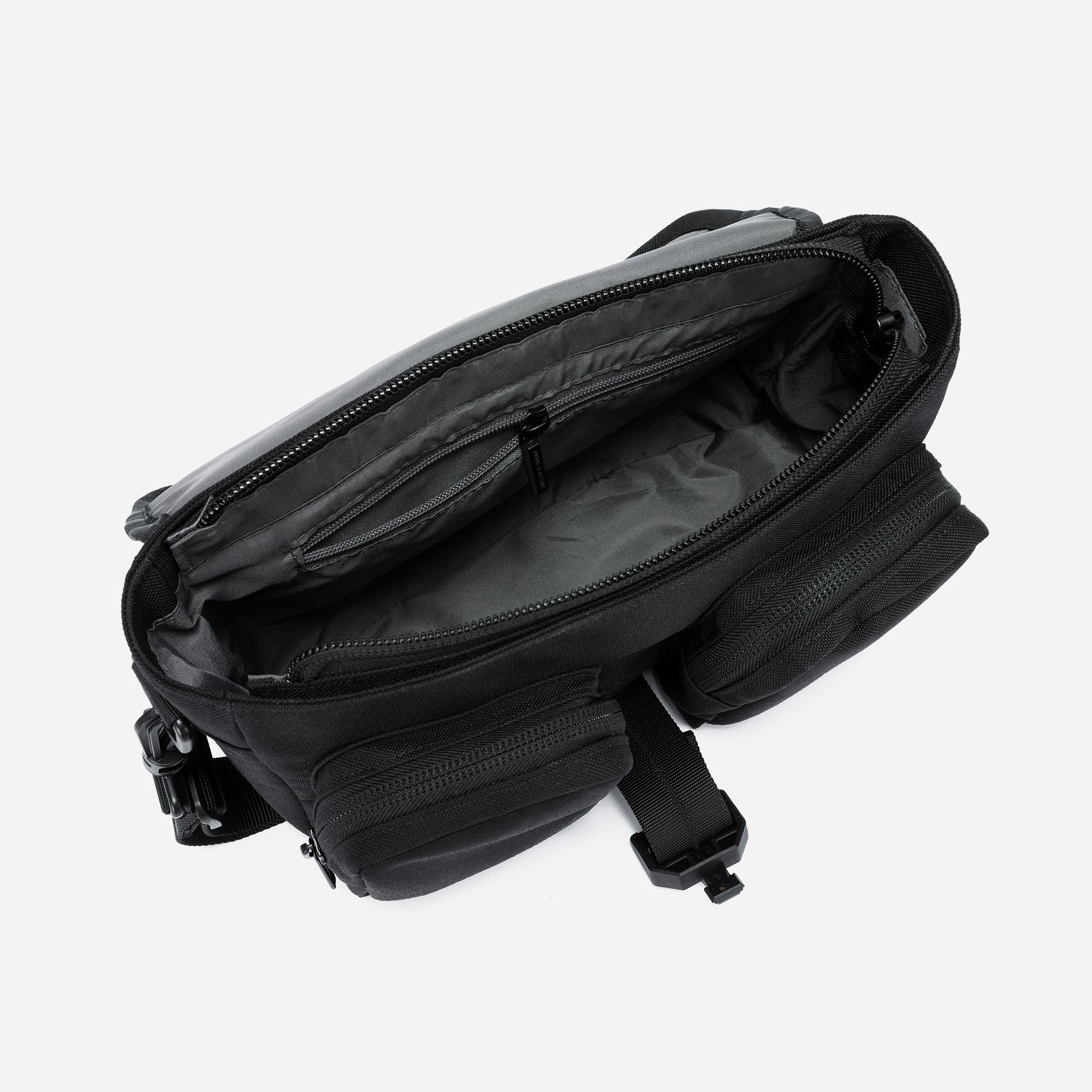 Tank Crossbody Bag (Black)