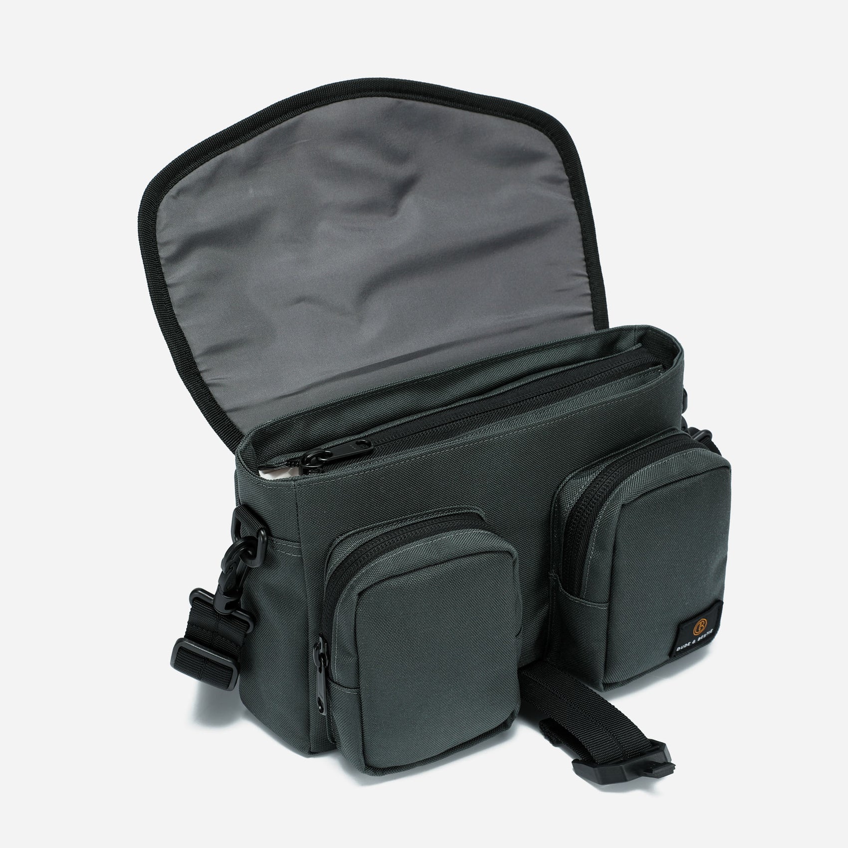 Tank Crossbody Bag (Gray)