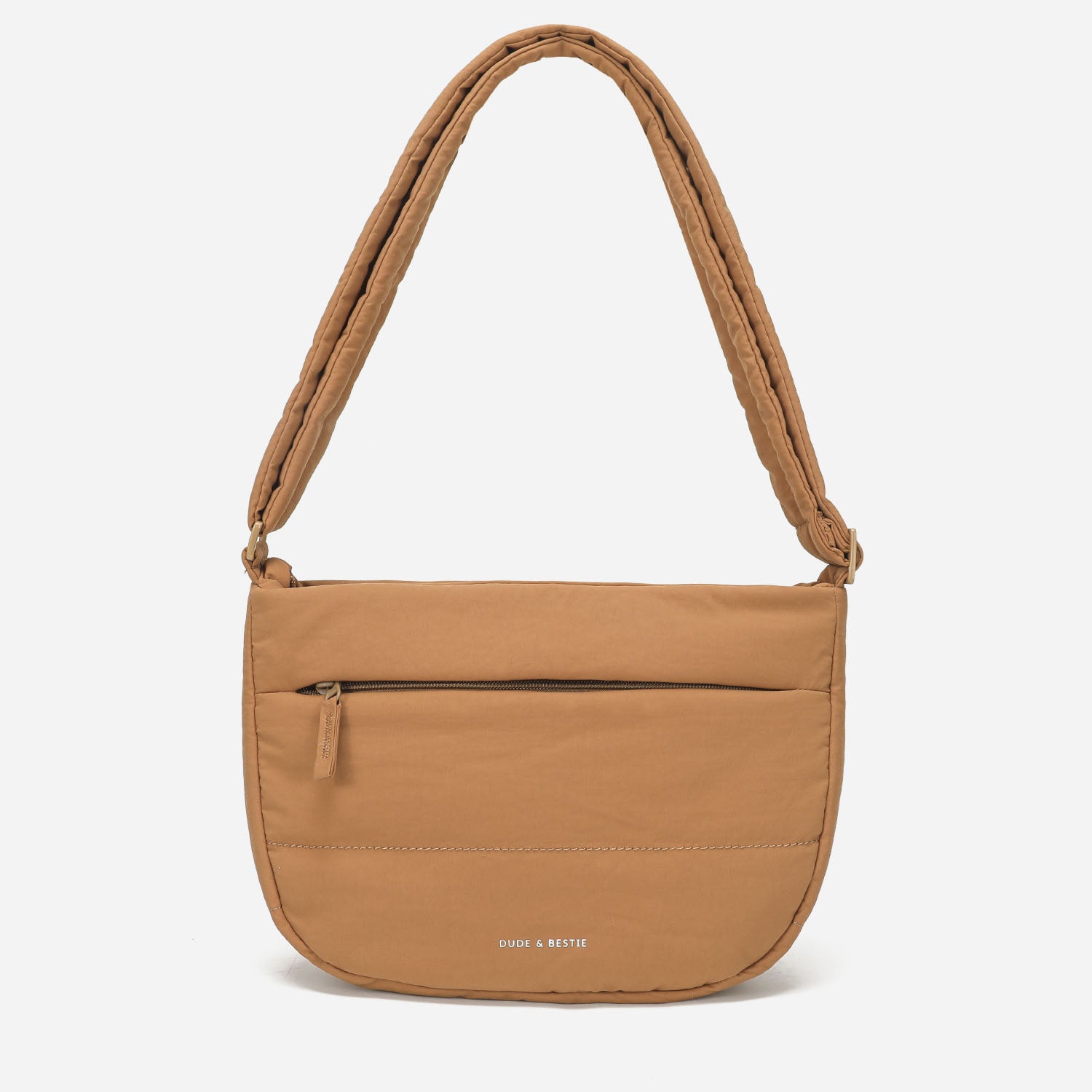 Dude & Bestie - Puff Crossbody Bag (Brown)