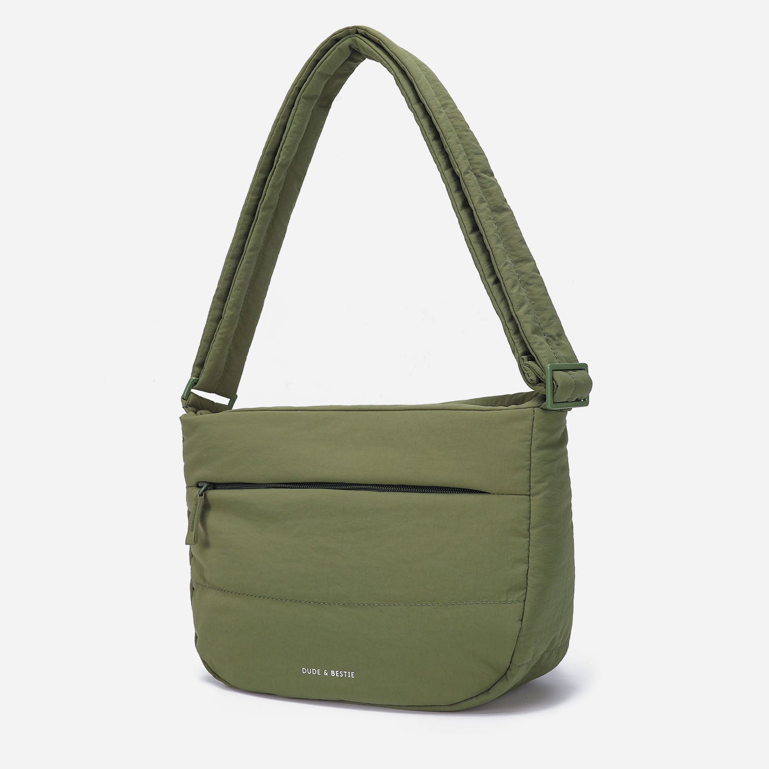 Dude & Bestie - Puff Crossbody Bag (Green)