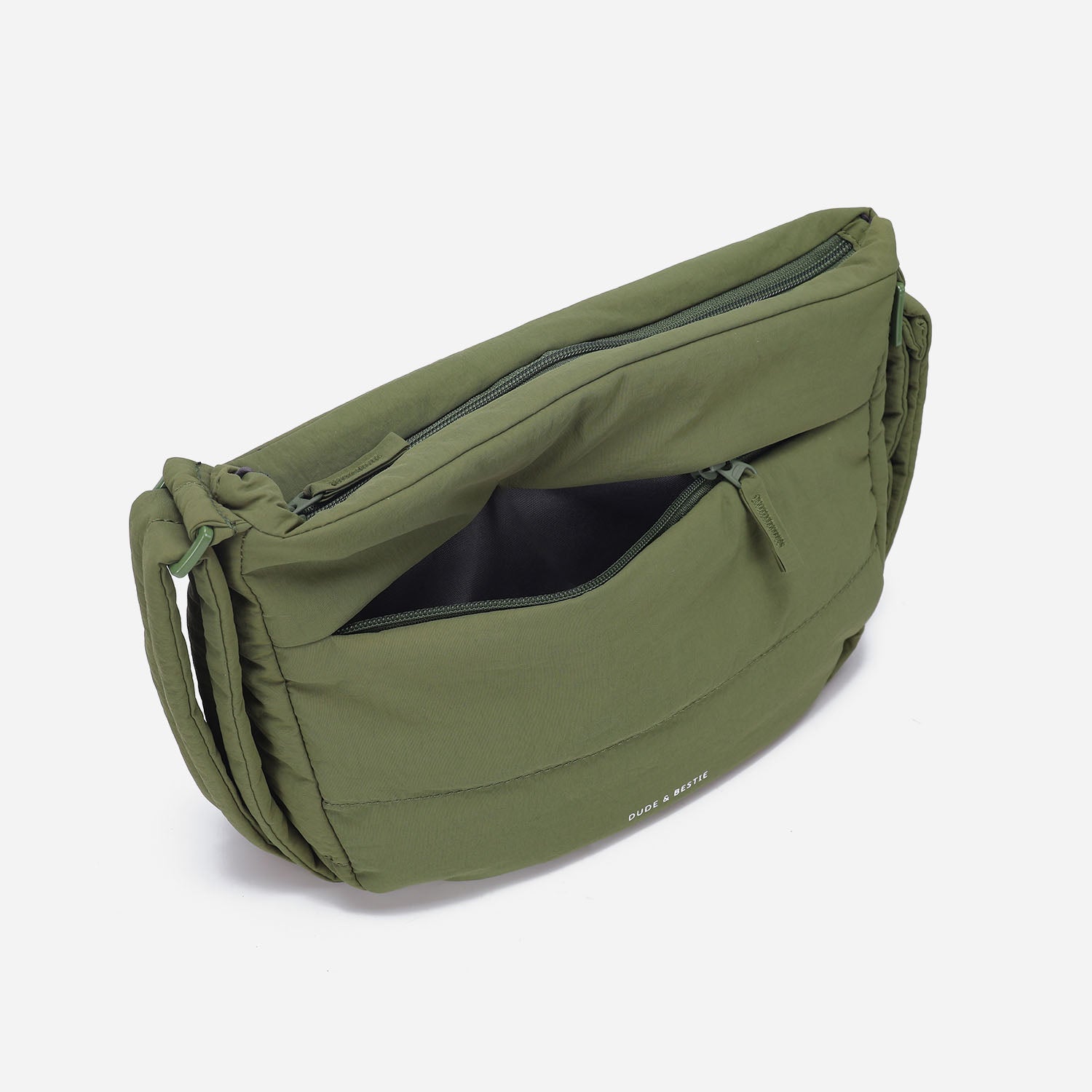 Dude & Bestie - Puff Crossbody Bag (Green)