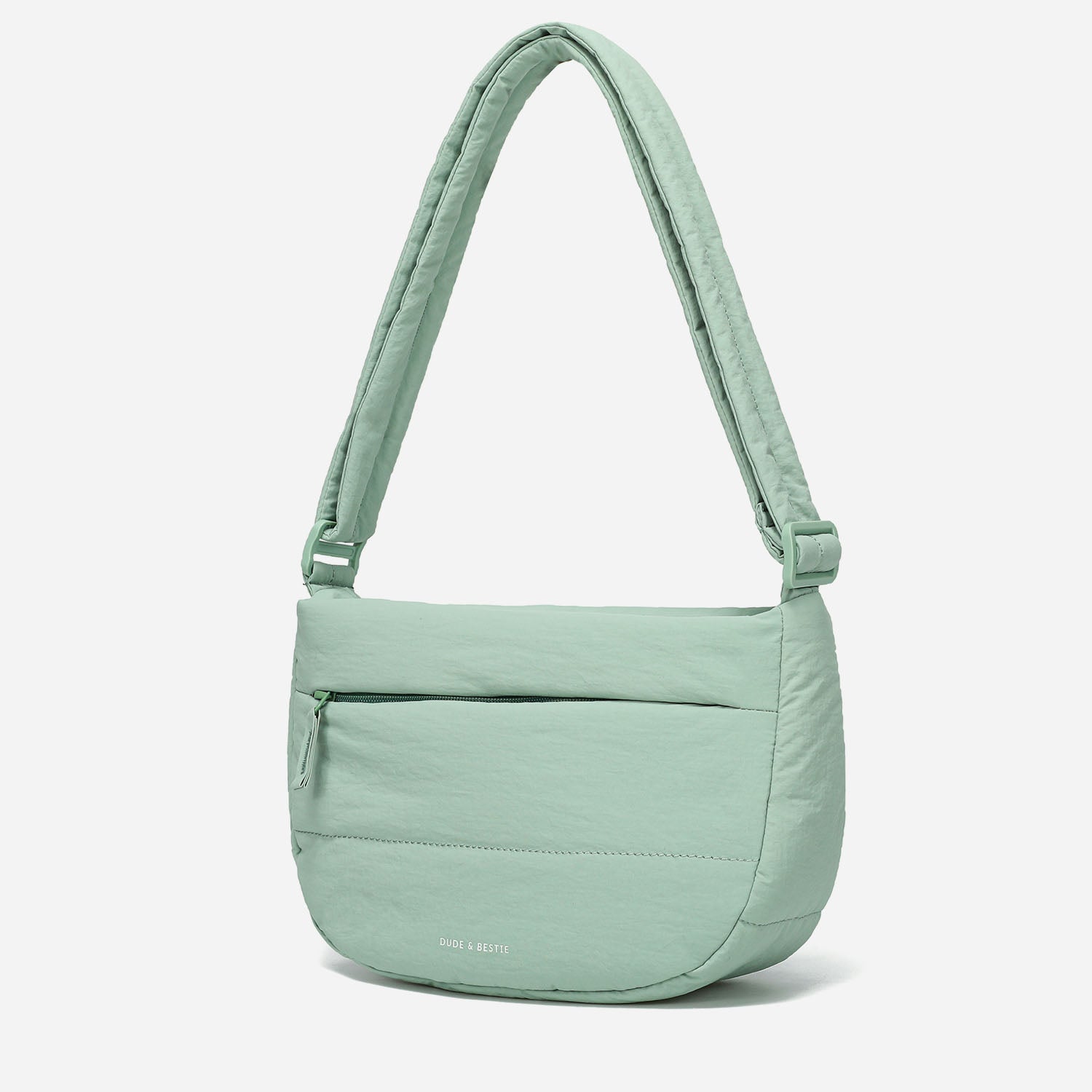 Dude & Bestie - Puff Crossbody Bag (Soft Mint)