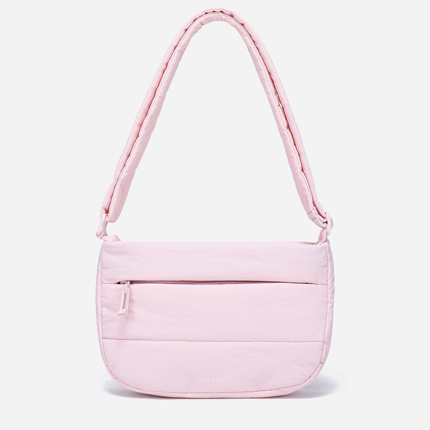 Dude & Bestie - Puff Crossbody Bag (Blush Pink)