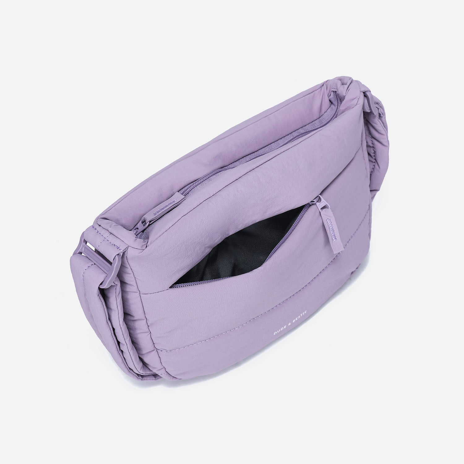 Dude & Bestie - Puff Crossbody Bag (Viola Mist)