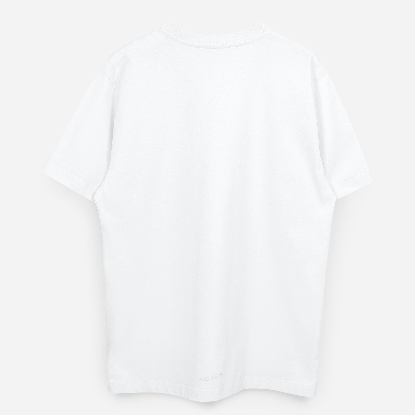 Fuiji Raijin Nishijin-ori Embroidery White Color T-shirt