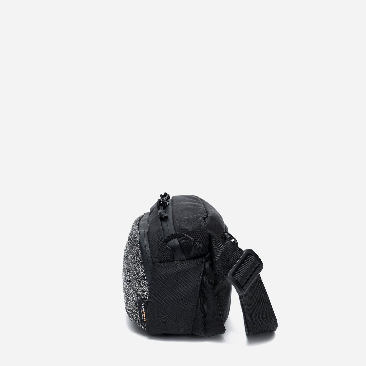 Anti-Theft Slash-Proof RFID Guard Sling Bag - Black Color