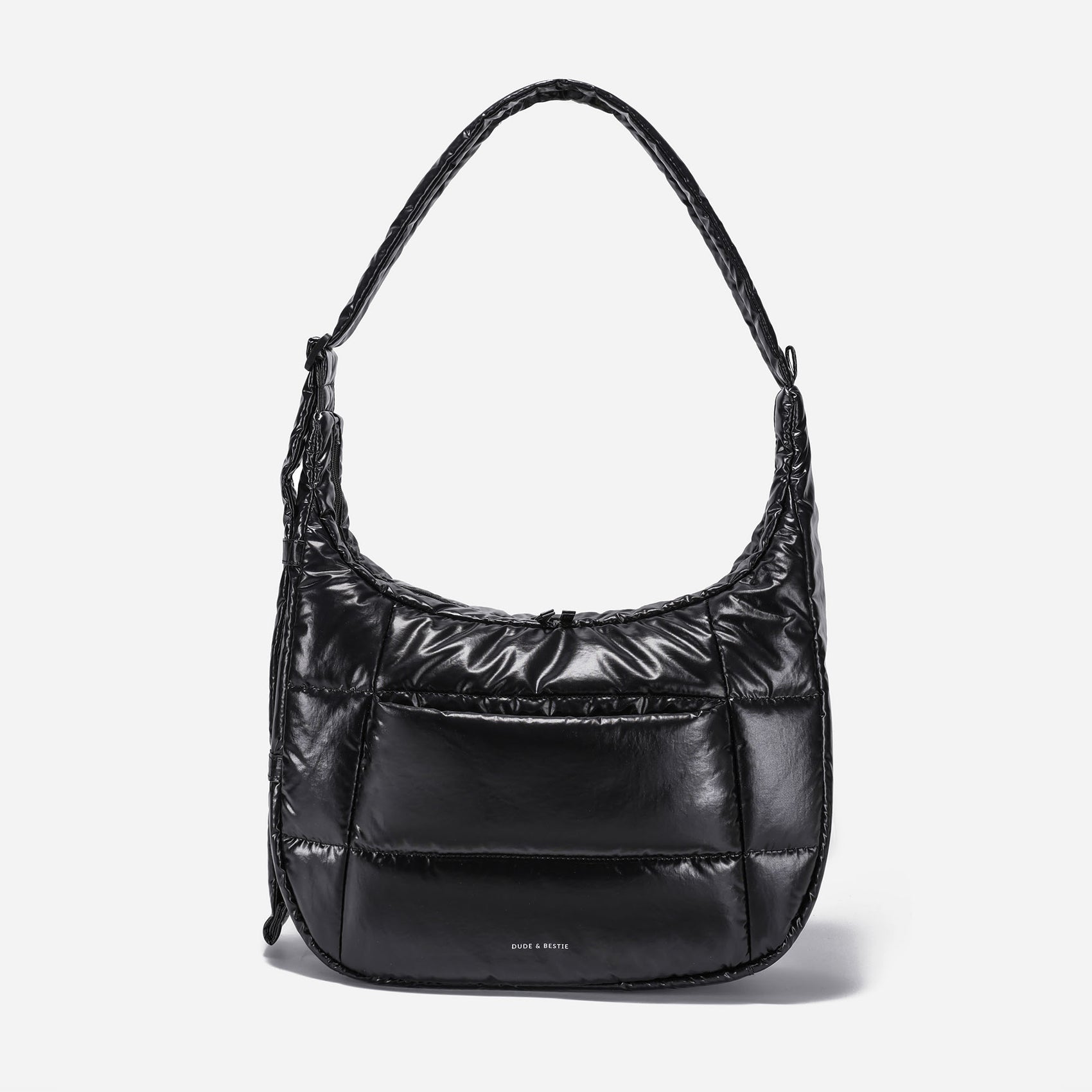 Hobo Puff Bag Polish (Black)