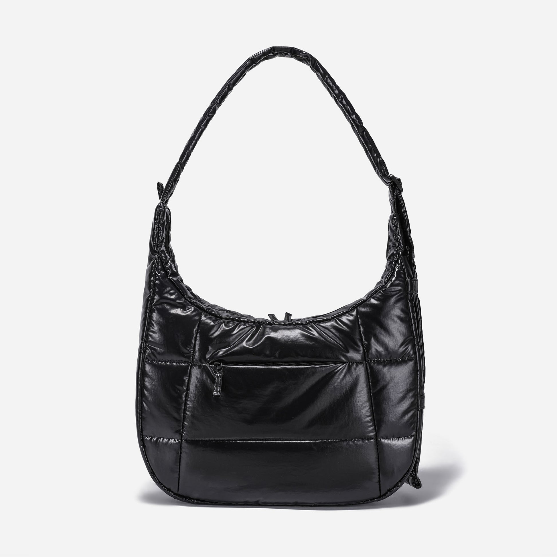 Hobo Puff Bag Polish (Black)