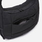 Hobo Puff Crossbody Bag (Black)