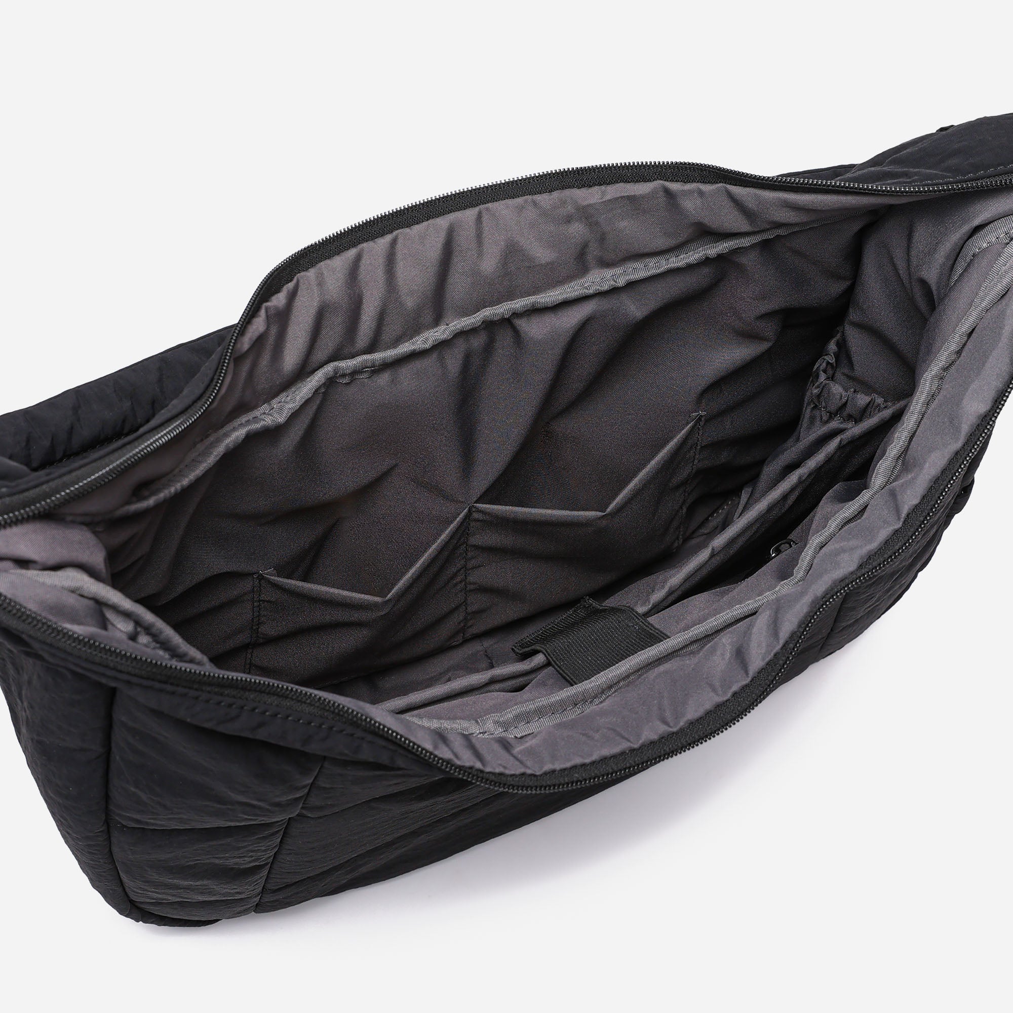 Puff Hobo Bag Crossbody Bags Dude & Bestie (Black)