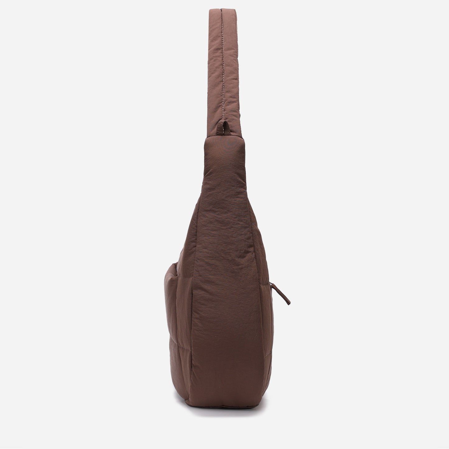 Puff Hobo Bag Crossbody Bags Dude & Bestie (Choco Brown)