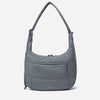 Hobo Puff Crossbody Bag (Cold Gray)