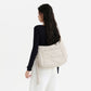 Hobo Puff Crossbody Bag (Milk)
