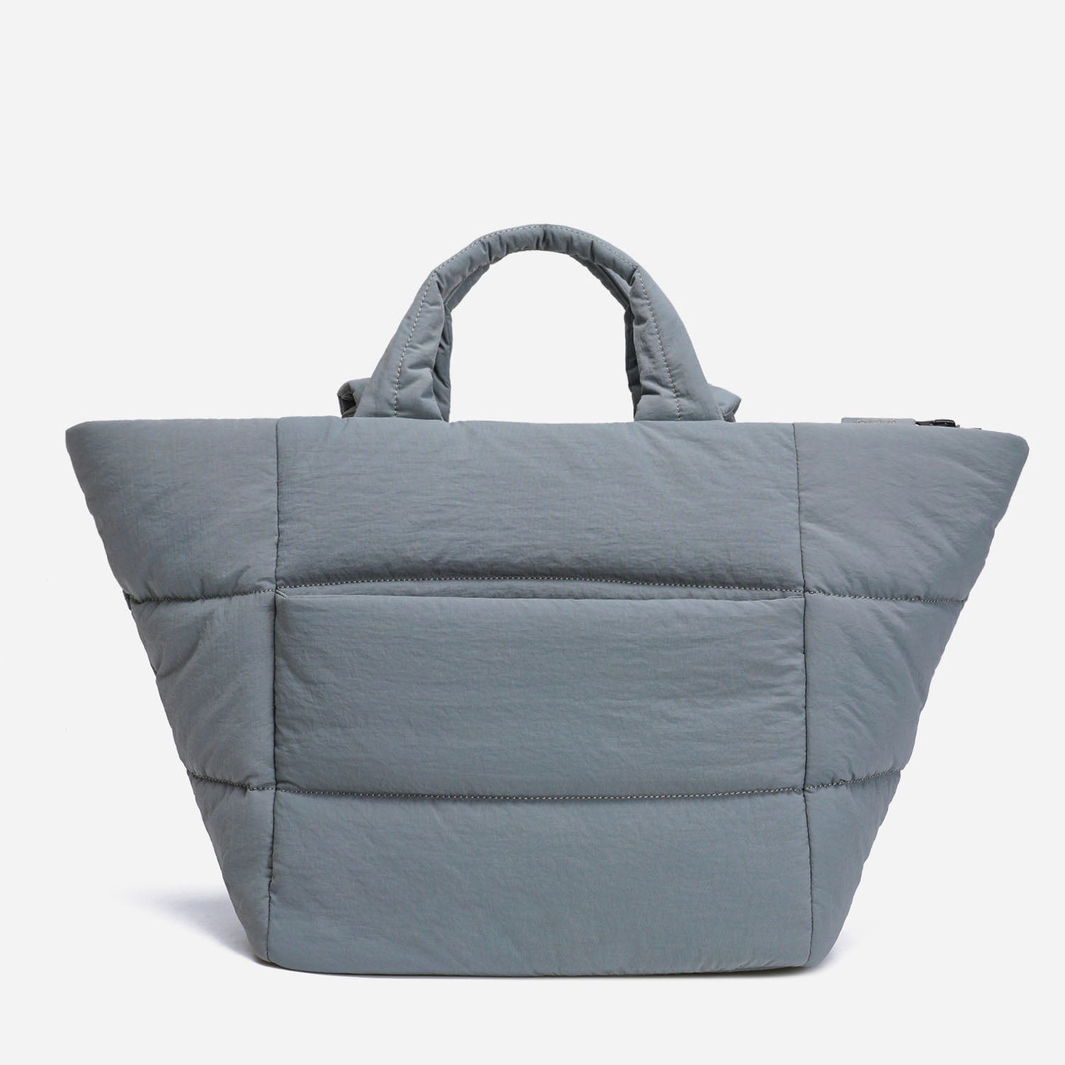 Puff Tote Bag Dude & Bestie (Cold Gray)