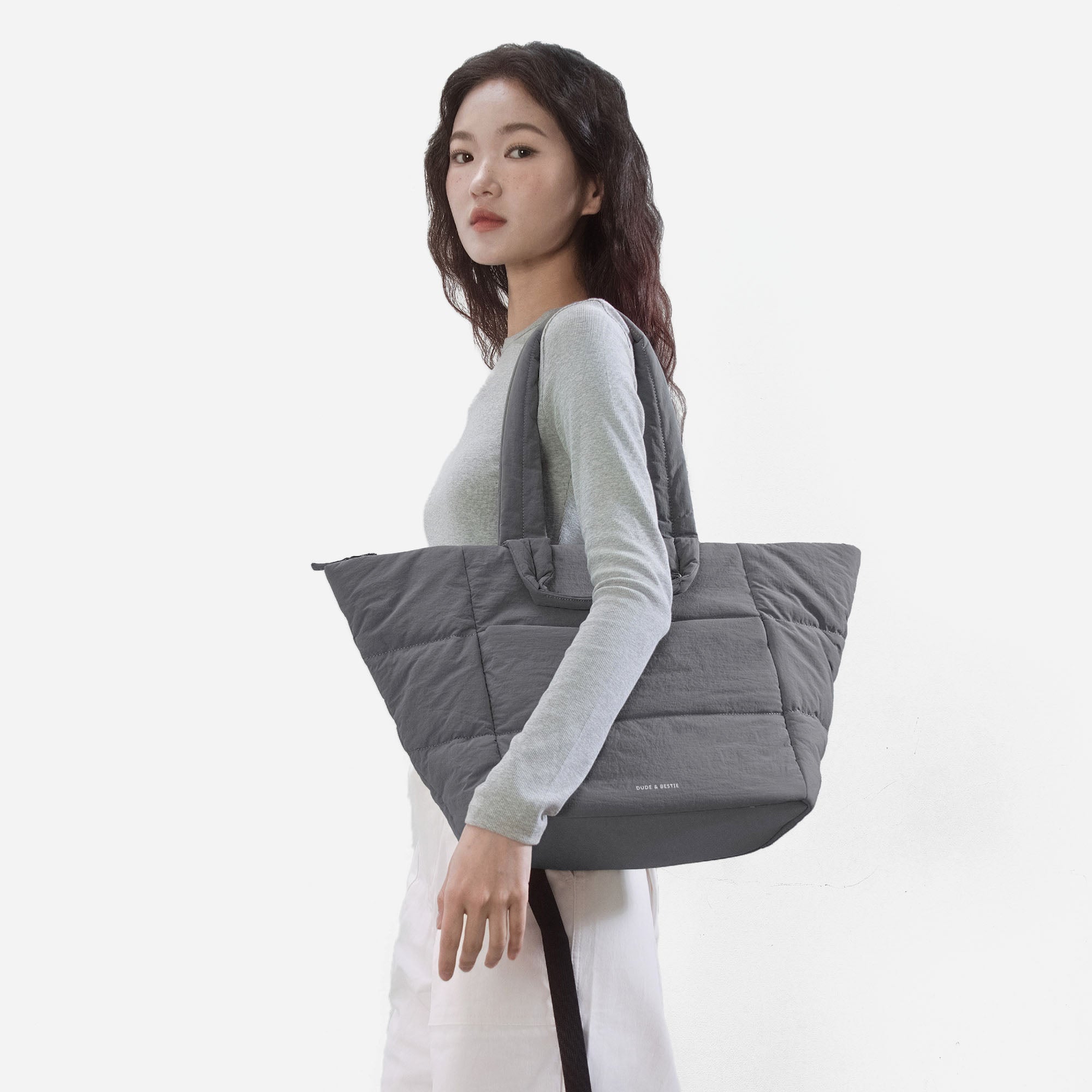 Puff Tote Bag Tote Bags Dude & Bestie