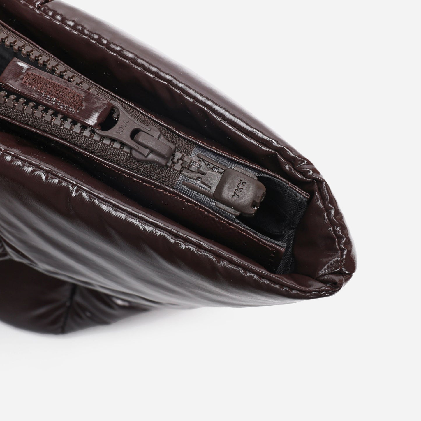 Puff Tote Polish (Brown)