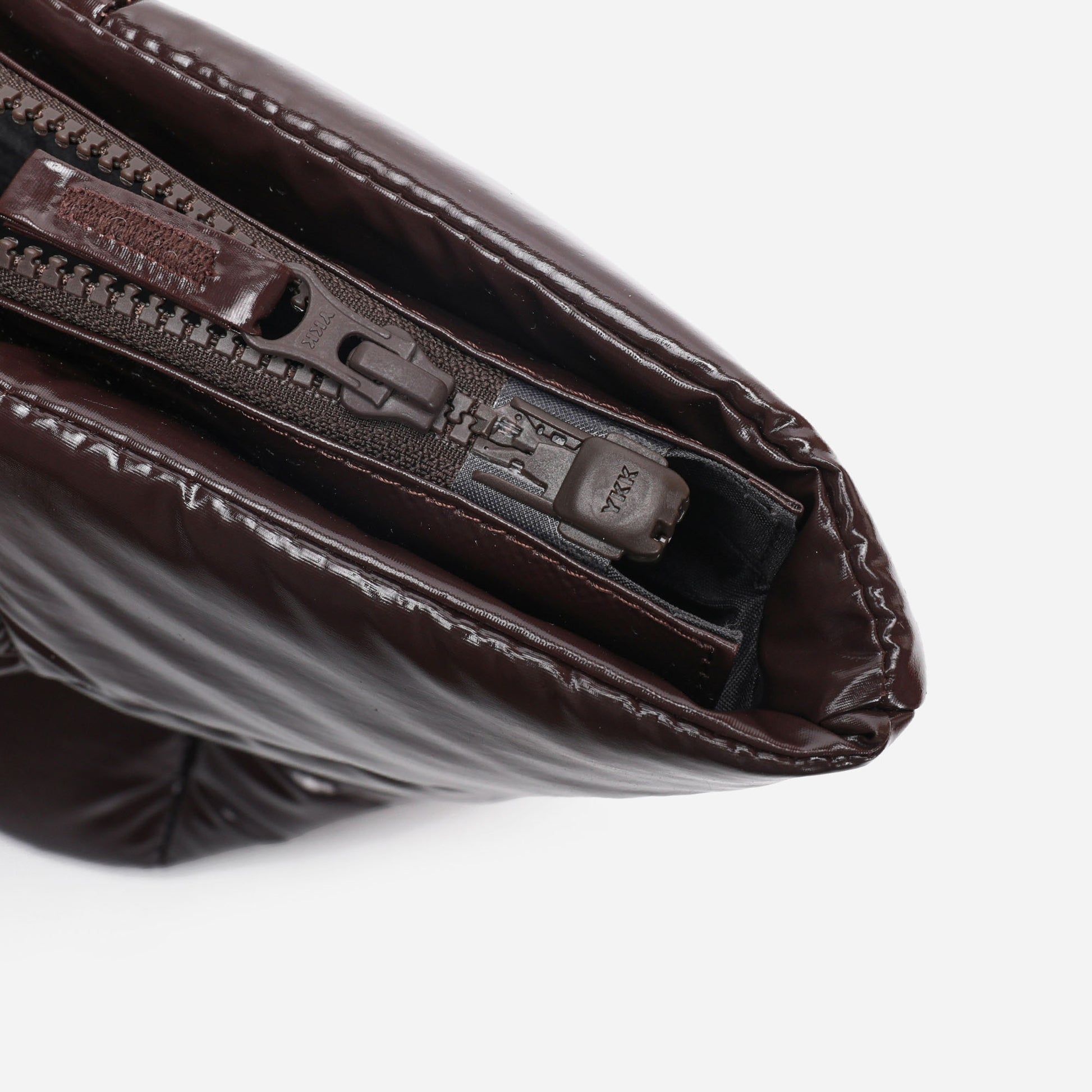 Puff Tote Polish (Brown)