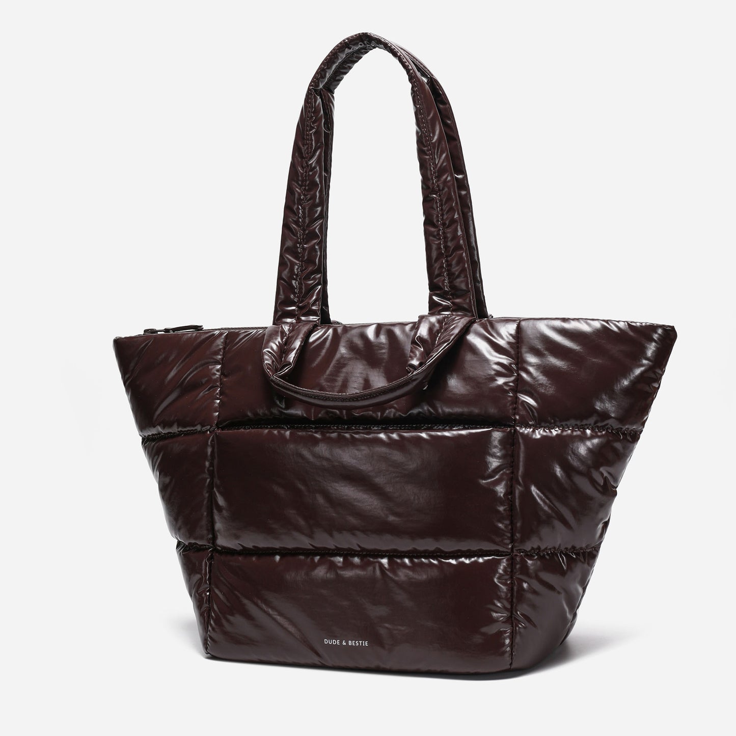 Puff Tote Polish (Brown)