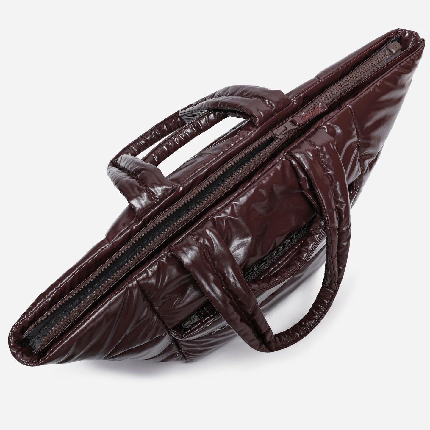 Puff Tote Polish (Brown)