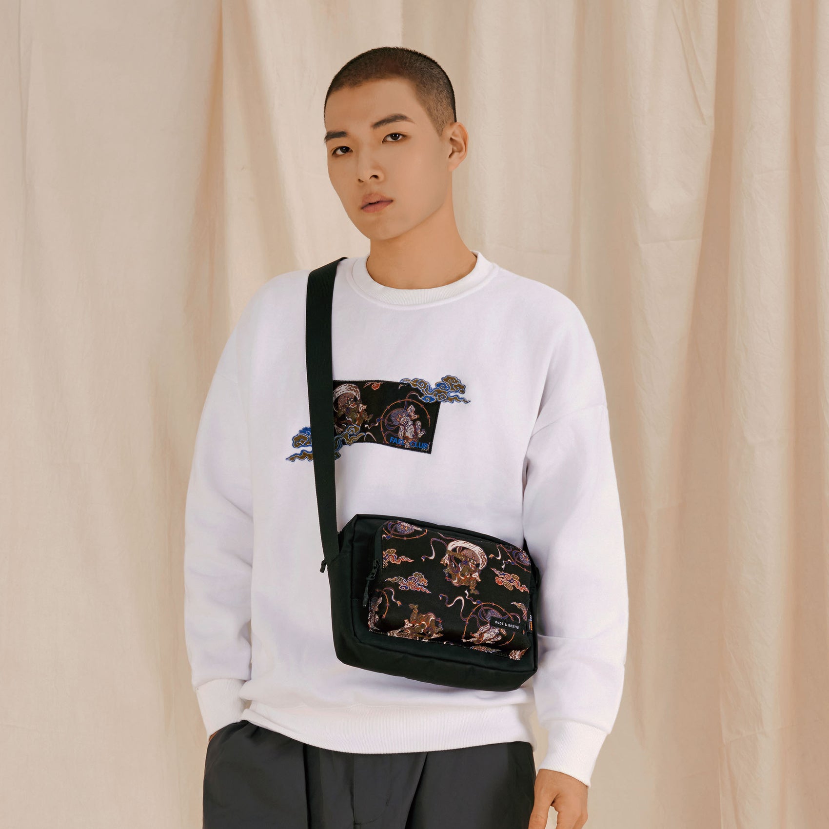 Rover Crossbody Bag - Fujin and Raijin