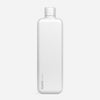 Memobottle Slim 不鏽鋼扁平水樽，專為車用杯架與窄包設計客製化 雪地白