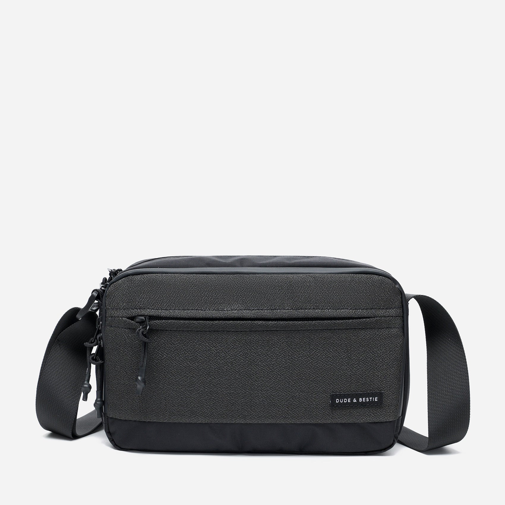 Anti-Theft Slash-Proof Travel Sling Bag Vault - Black Color