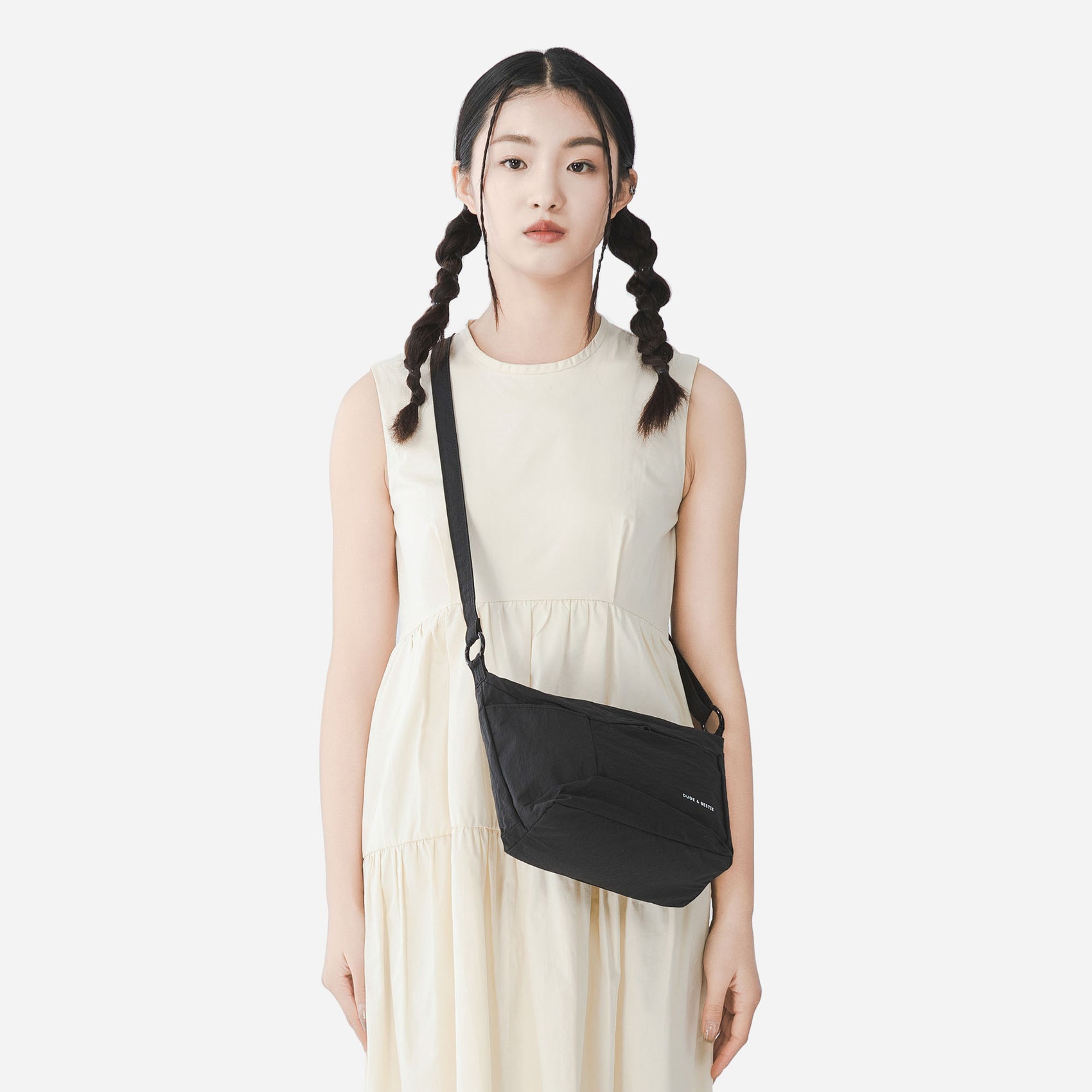 Aria Crossbody Bag (Black)