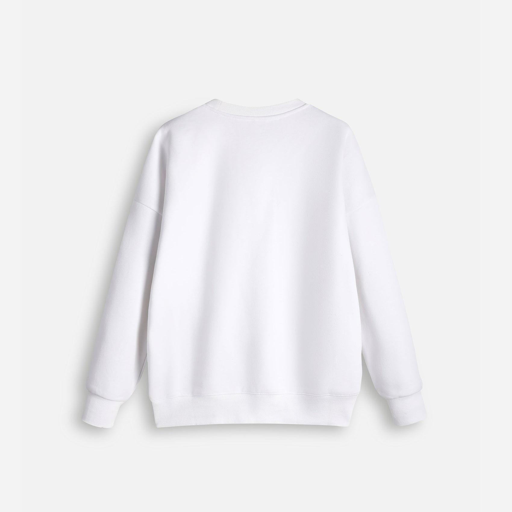 Swathshirt with Snake Embroidery - Majestic Eagle Sweatshirts Dude & Bestie (White)