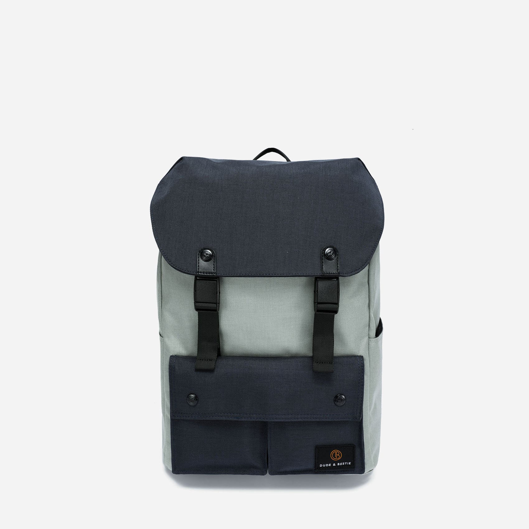 Dude & Bestie Little Predator Backpack - (Grey/Navy)