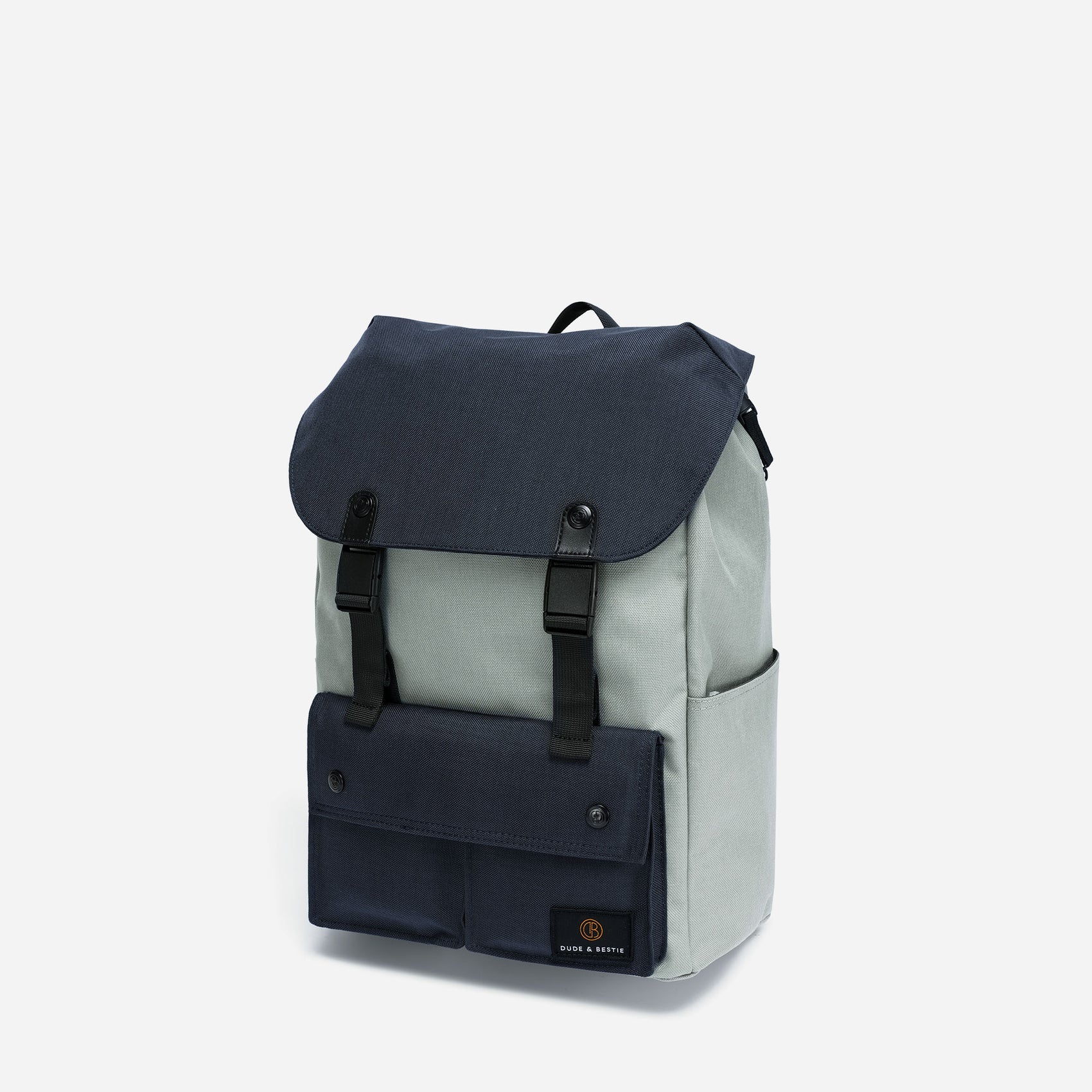 Dude & Bestie Little Predator Backpack - (Grey/Navy)