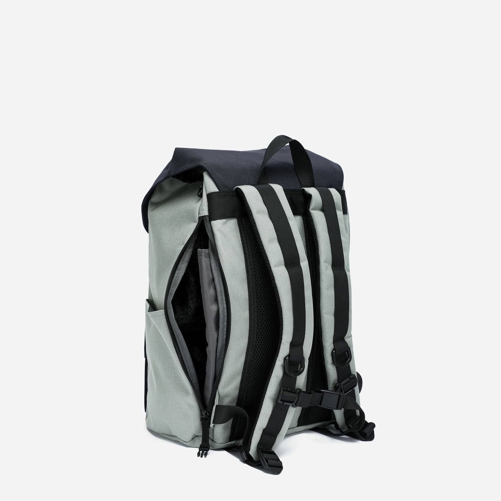 Dude & Bestie Little Predator Backpack - (Grey/Navy)