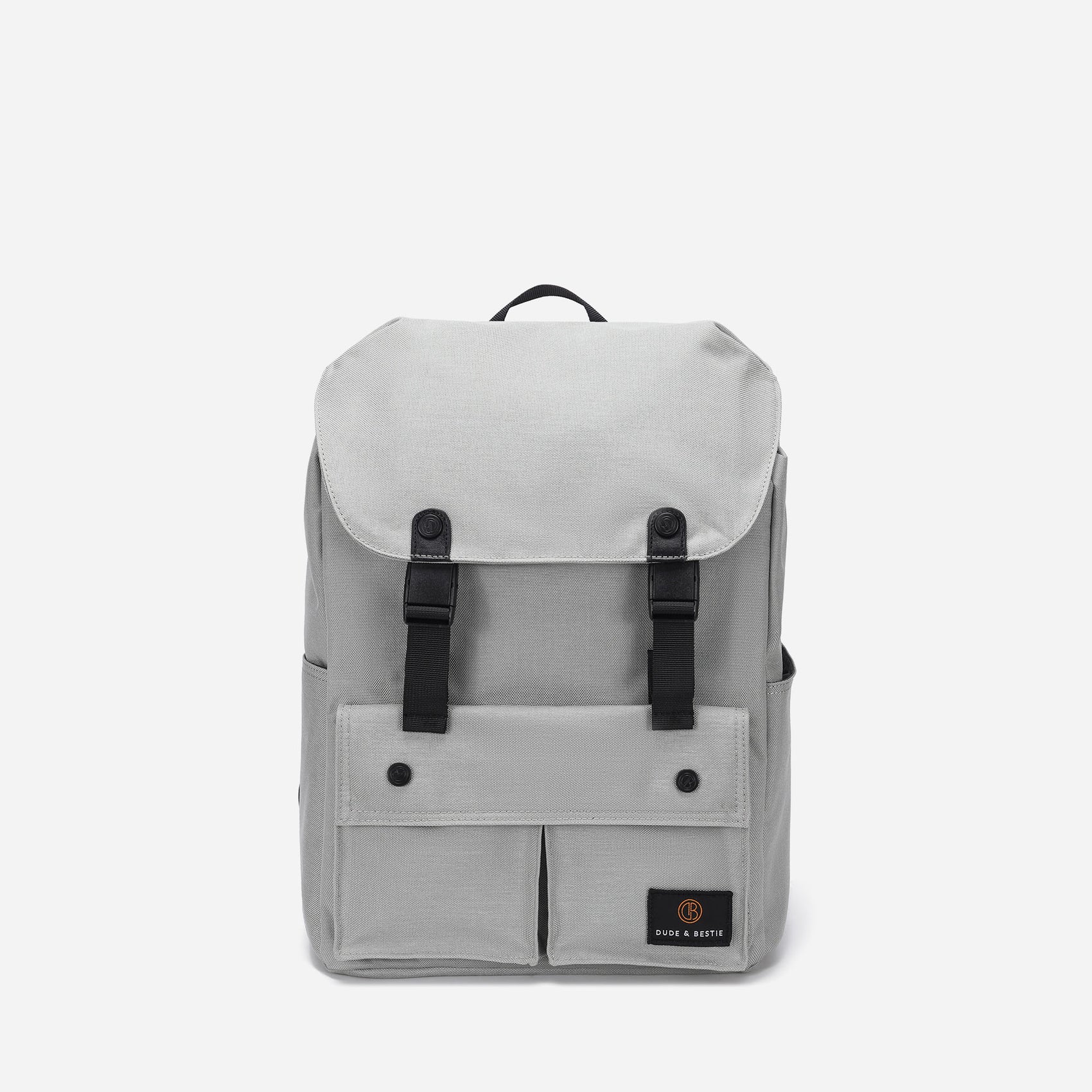 Dude & Bestie Little Predator Backpack - Light Grey