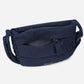 A dark navy blue woven Corduroy Puff shoulder bag by Dude & Bestie Winter 2026