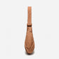 Dude & Bestie Puff Croissant Bag in Mocha Brown, retro earth-tone autumn style bag
